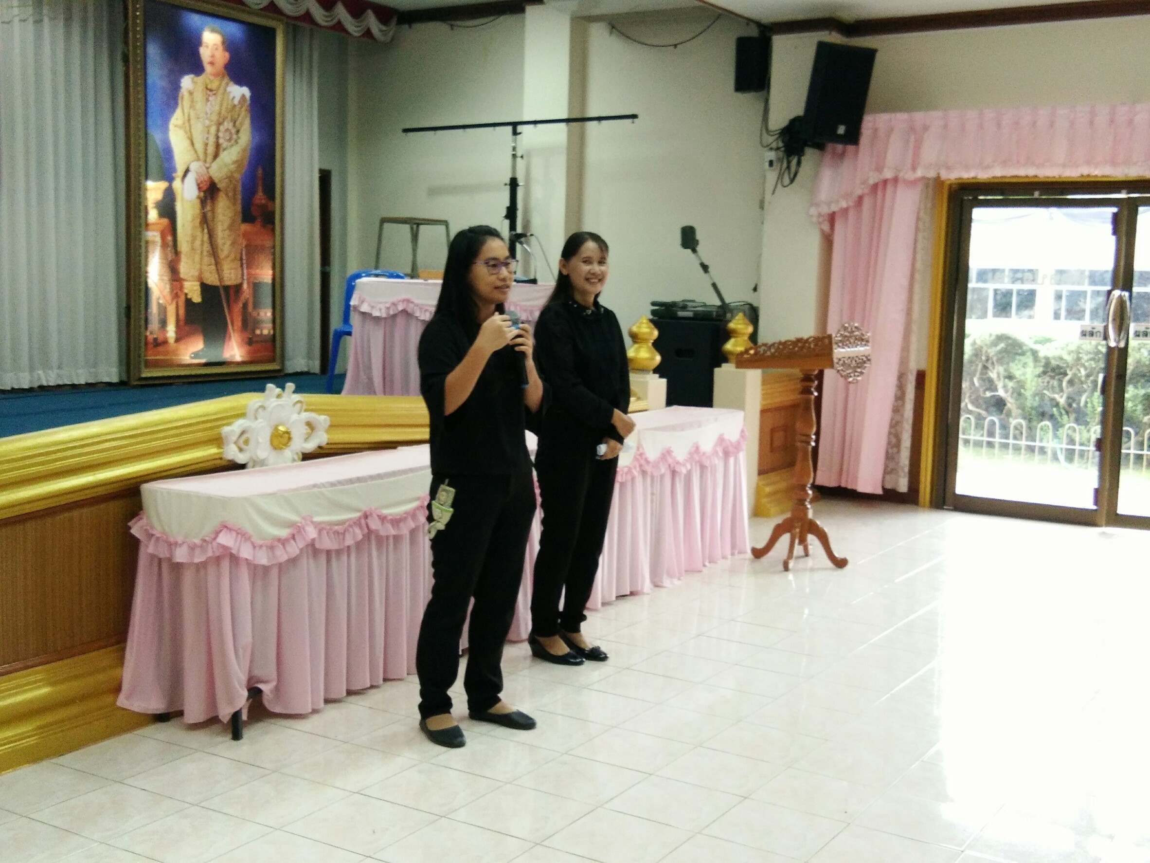 ร่วมประชาสัมพันธ์การดำเนินงานกองทุนพัฒนาบทบาทสตรี และรับสมัครสมาชิกกองทุนพัฒนาบทบาทสตรี