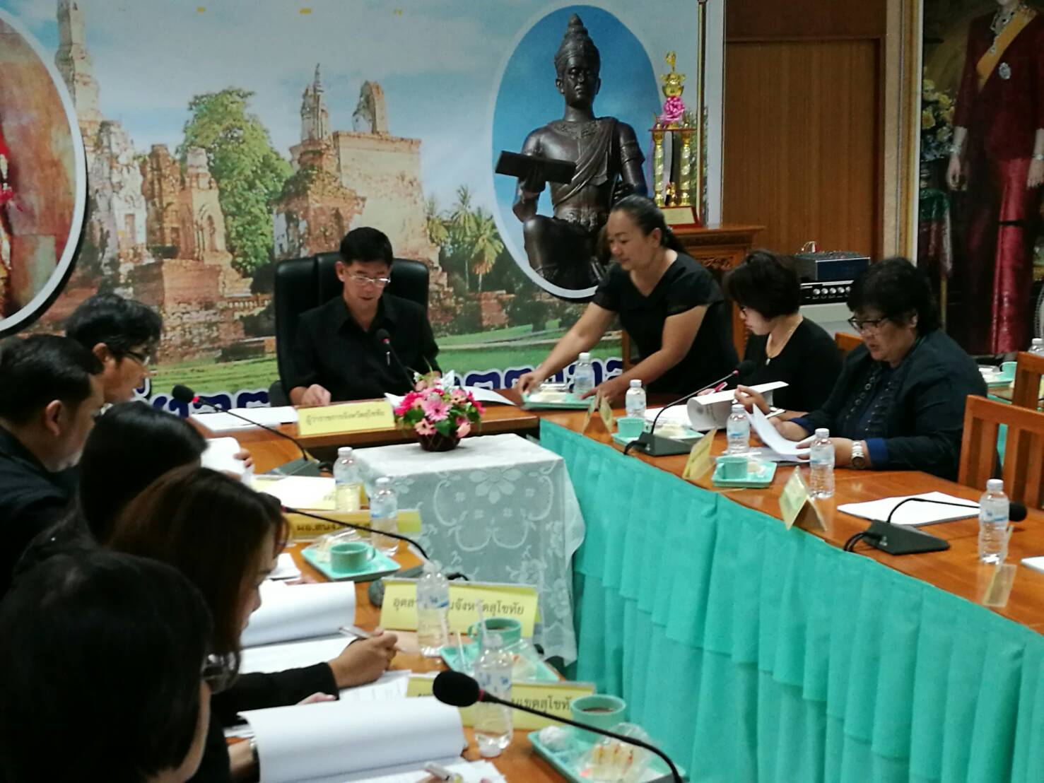 การประชุมคณะกรรมการส่งเสริมวิสาหกิจชุมชนจังหวัดสุโขทัย