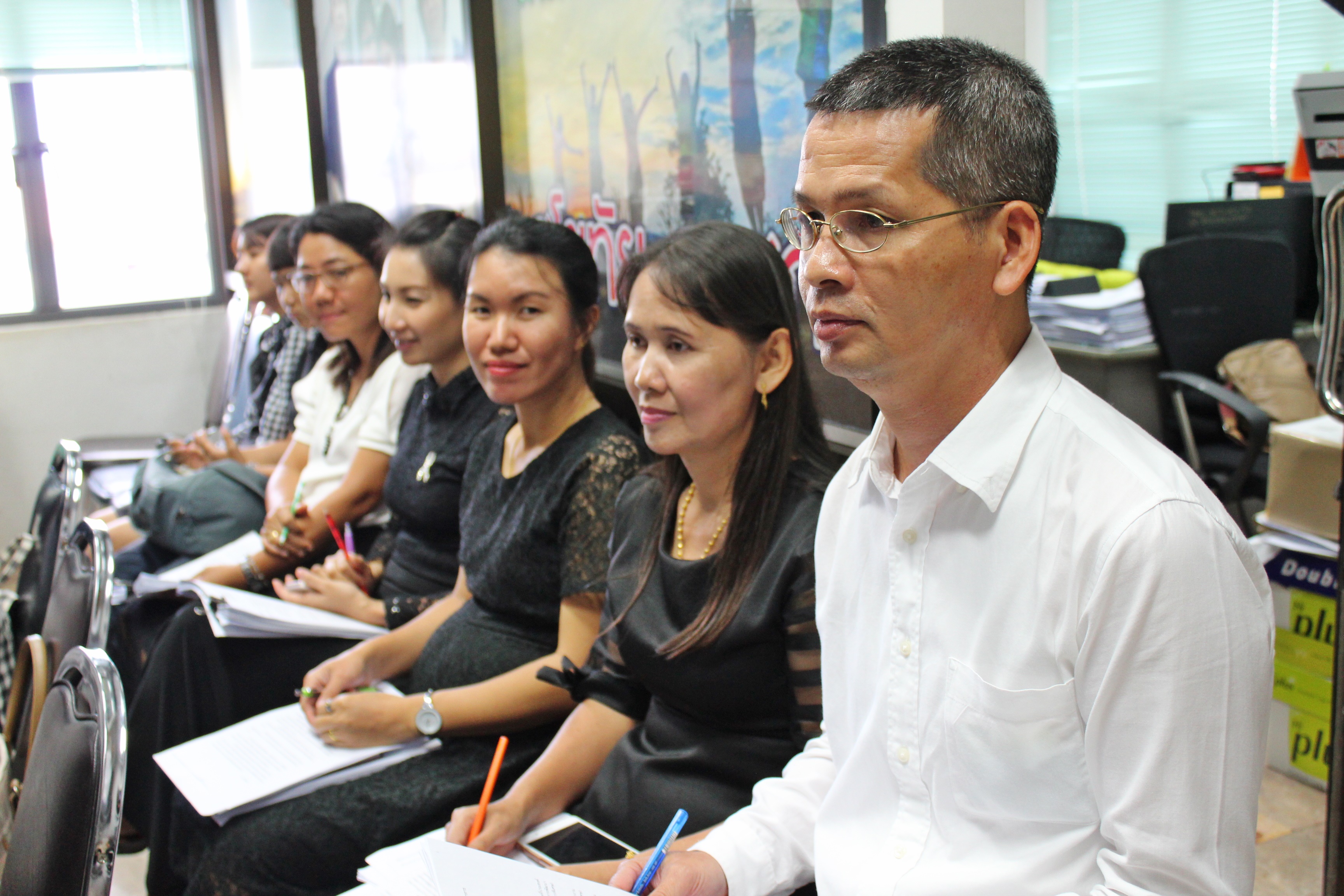 การประชุมพัฒนาการอำเภอ/หัวหน้ากลุ่ม/หัวหน้าฝ่าย และนักวิชาการ