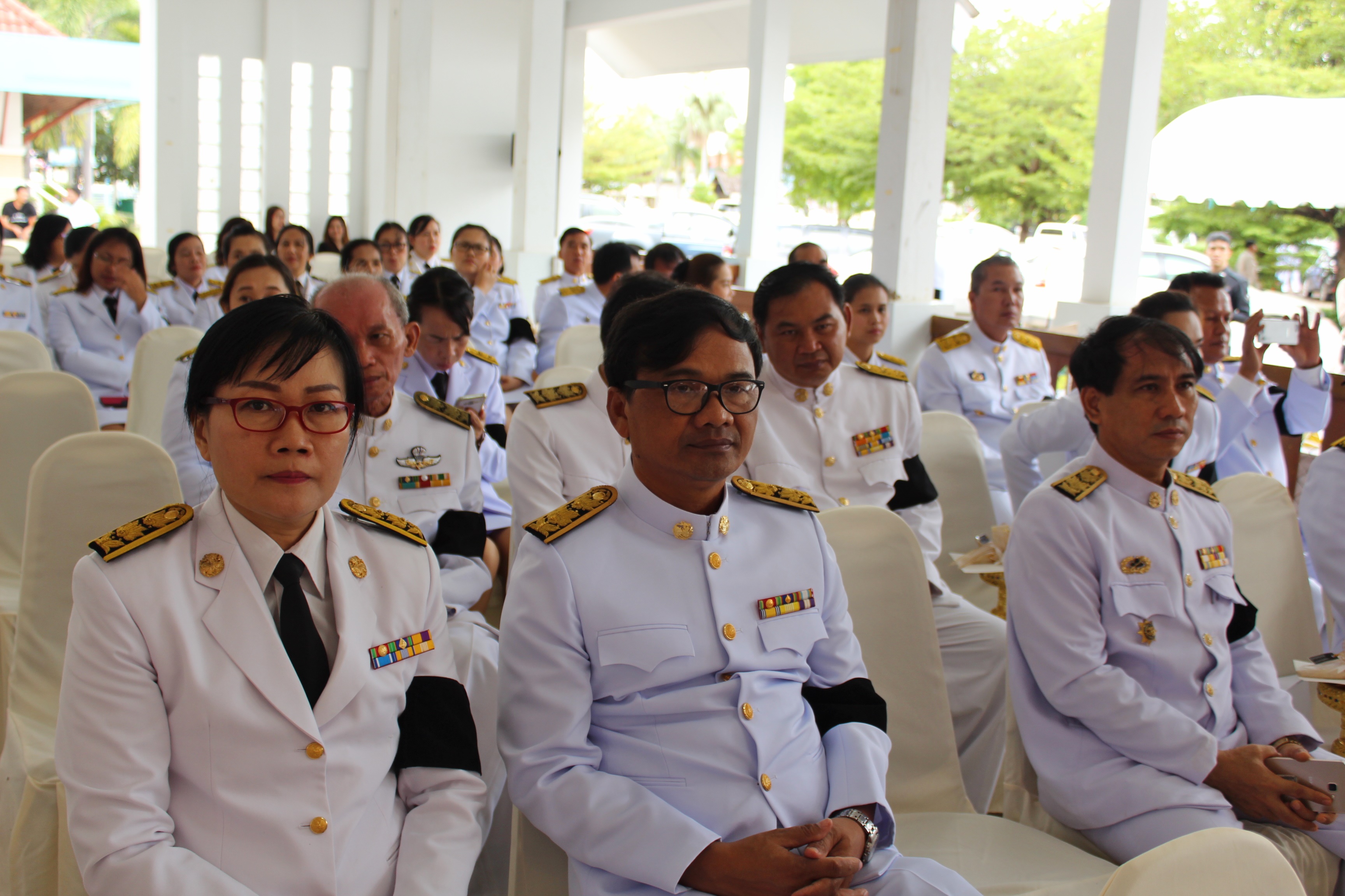 จังหวัดสุโขทัยประกอบพิธีอัญเชิญดอกไม้จันทน์ ตัวแทนจังหวัดและอำเภอ (ดอกปทุมรัตนชาติ)