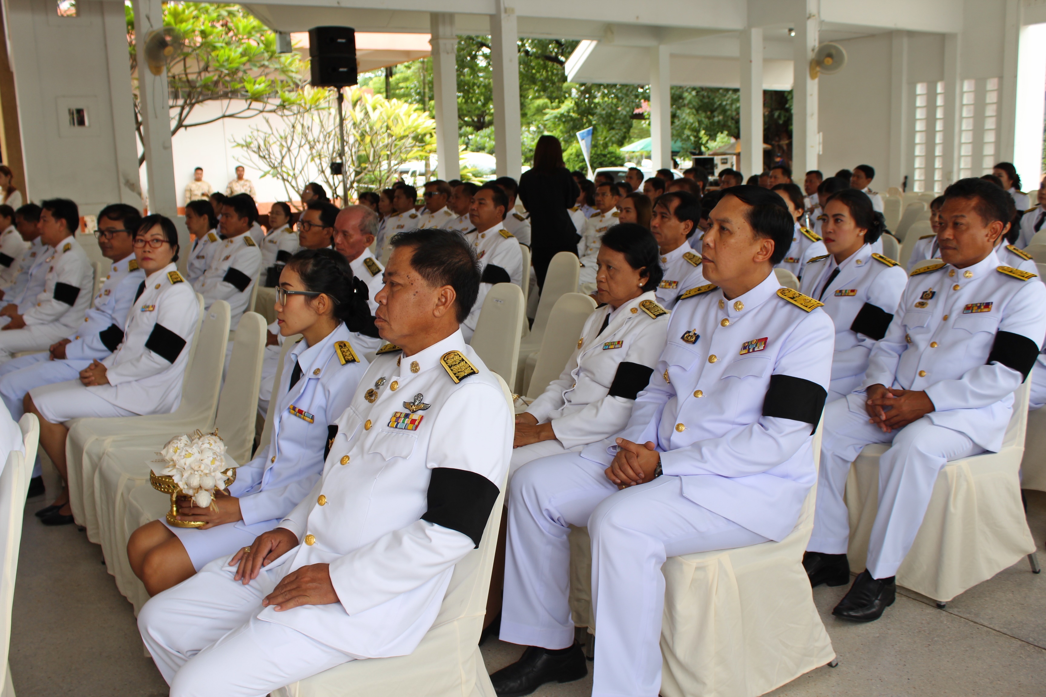 จังหวัดสุโขทัยประกอบพิธีอัญเชิญดอกไม้จันทน์ ตัวแทนจังหวัดและอำเภอ (ดอกปทุมรัตนชาติ)