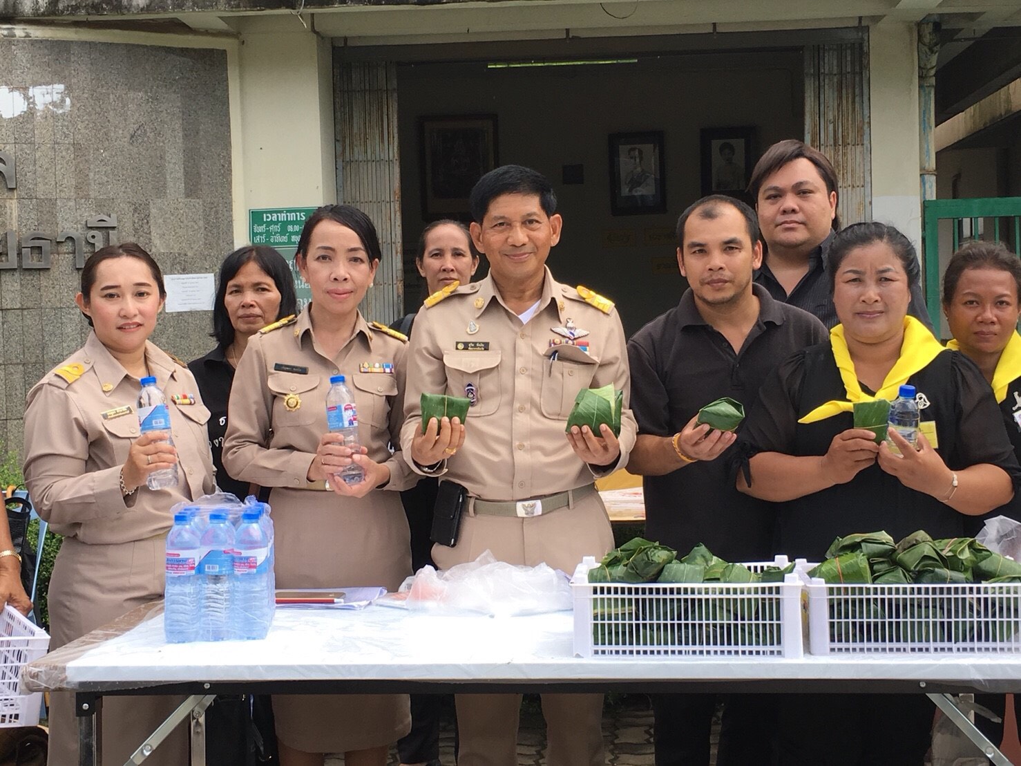 จังหวัดสุโขทัย ซ้อมถวายดอกไม้จันทน์เสมือนจริง