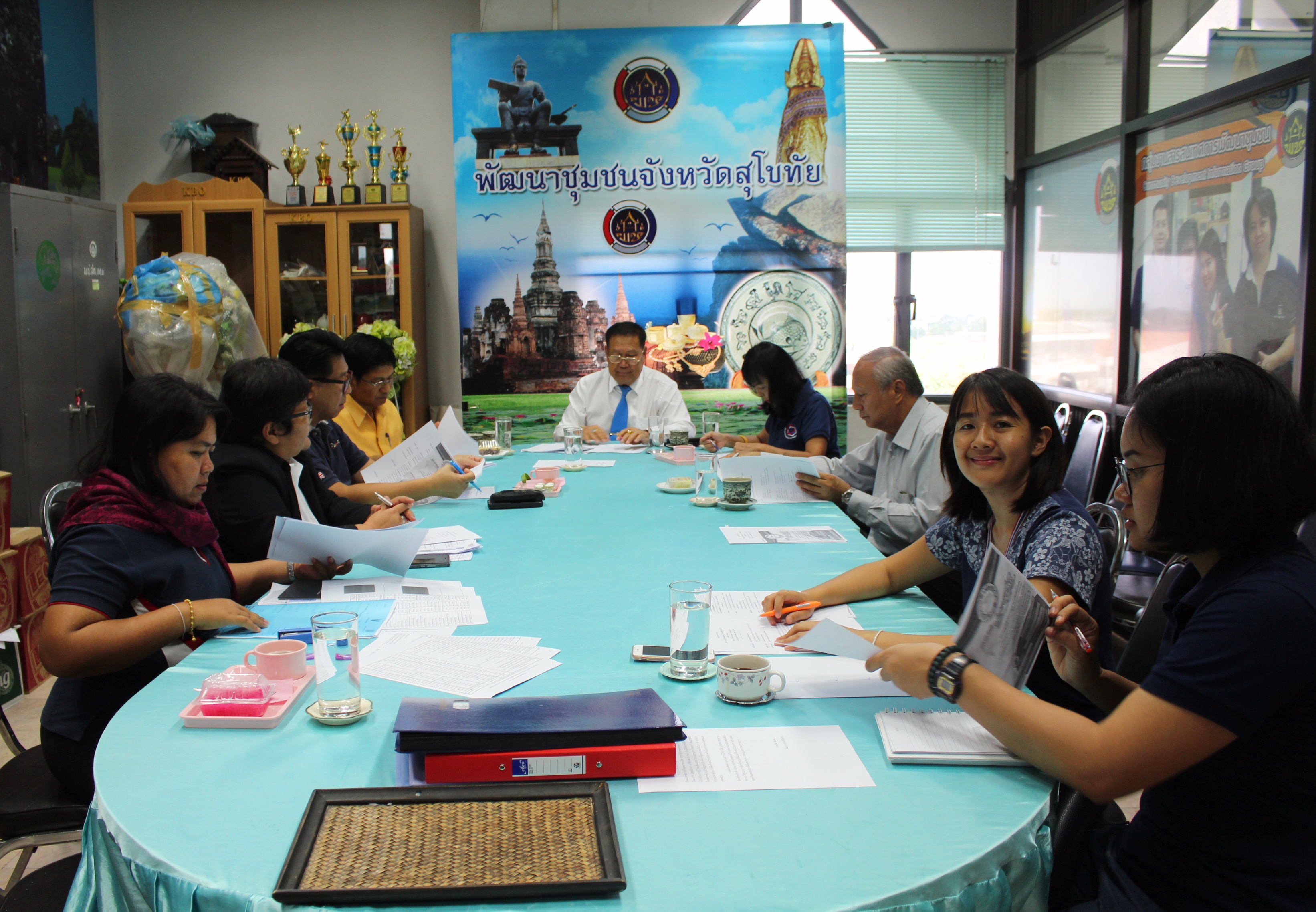 การประชุมคณะกรรมการและที่ปรึกษาบริษัทประชารัฐรักสามัคคีสุโขทัย (วิสาหกิจเพื่อสังคม) จำกัด