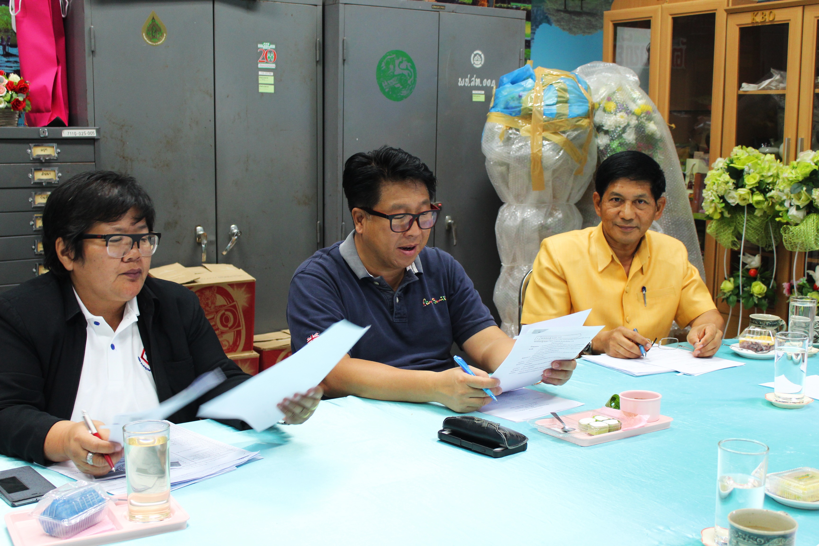 การประชุมคณะกรรมการและที่ปรึกษาบริษัทประชารัฐรักสามัคคีสุโขทัย (วิสาหกิจเพื่อสังคม) จำกัด