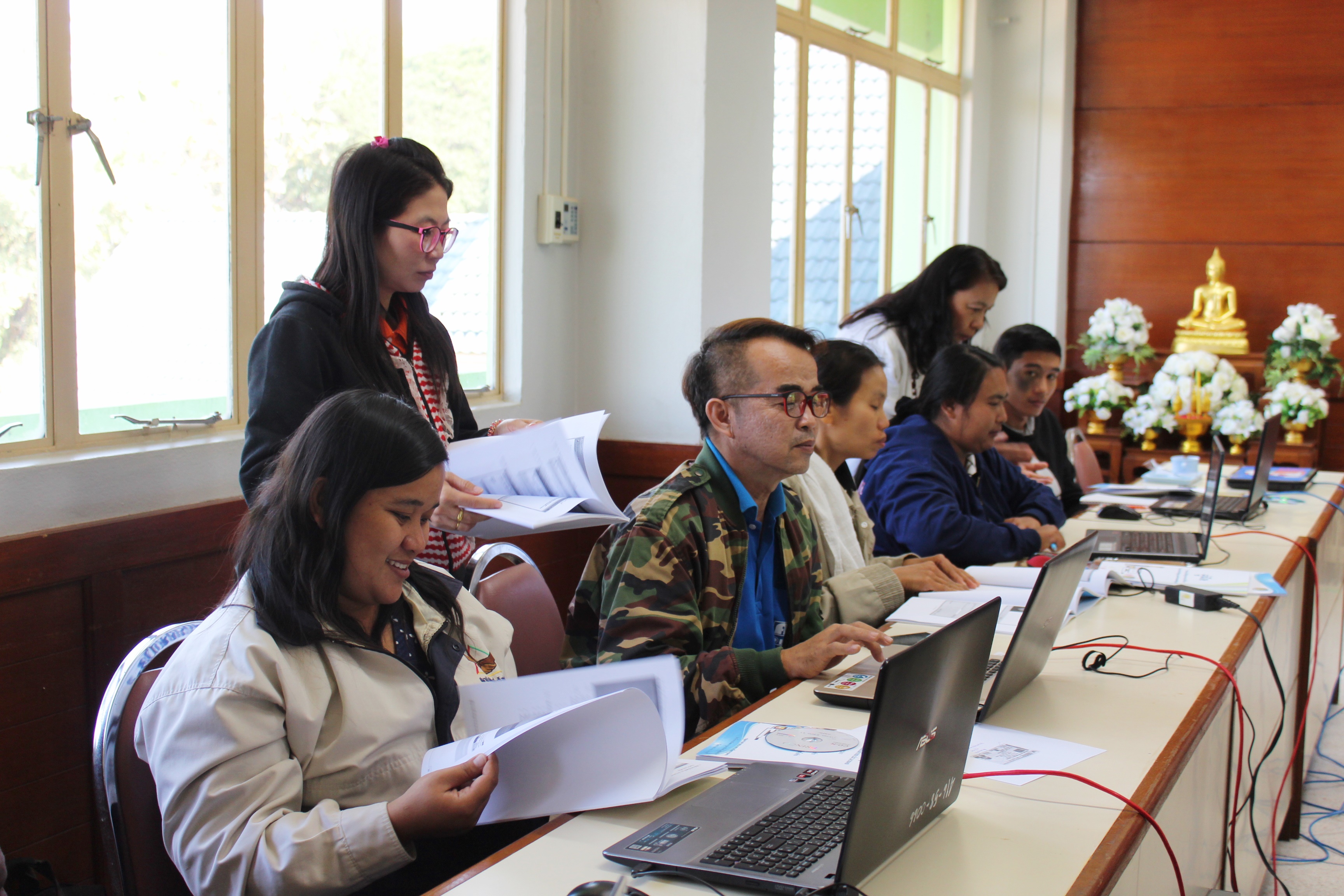 “สุโขทัย ฝึกอบรมการใช้งานโปรแกรมบันทึกและประมวลผลข้อมูล จปฐ.ปี 2561 แก่ผู้บันทึกข้อมูล รุ่นที่ 3”