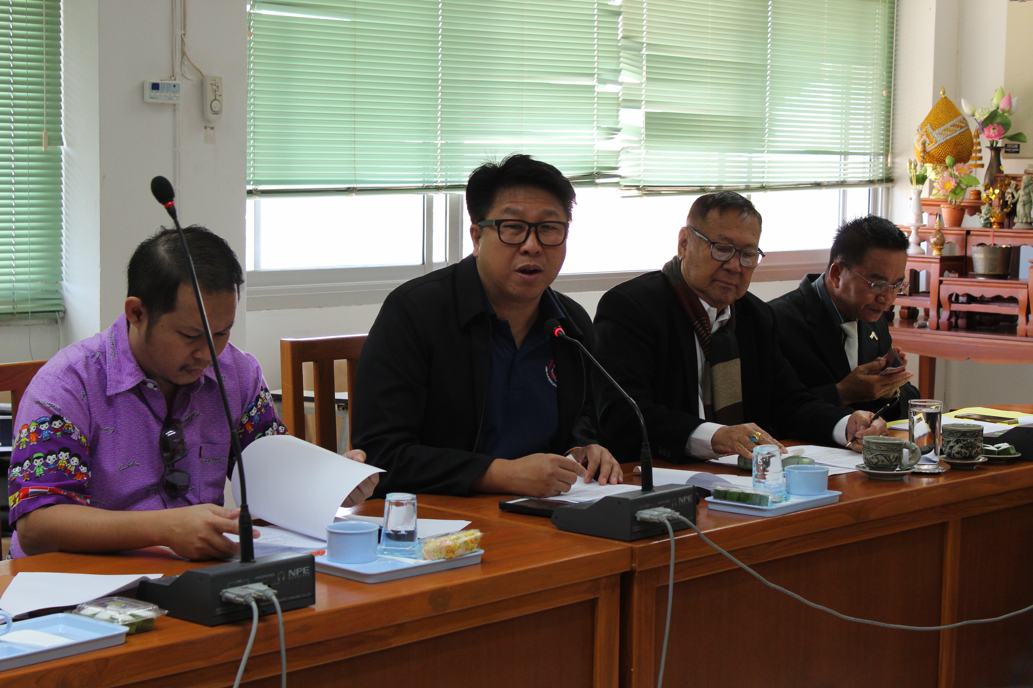 การประชุมคณะกรรมการประสานและขับเคลื่อนนโยบายสานพลังประชารัฐประจำจังหวัดสุโขทัย (คสป.) ครั้งที่ 11/2560