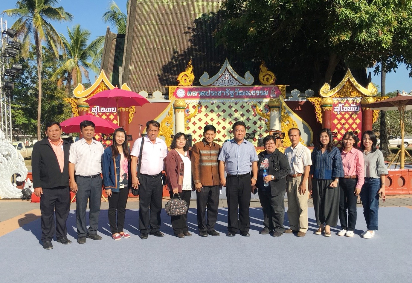 สำนักงานพัฒนาชุมชนจังหวัดสุโขทัย ร่วมใจต้อนรับท่านรองอธิบดีกรมการพัฒนาชุมชน (นายสมหวัง พ่วงบางโพ)