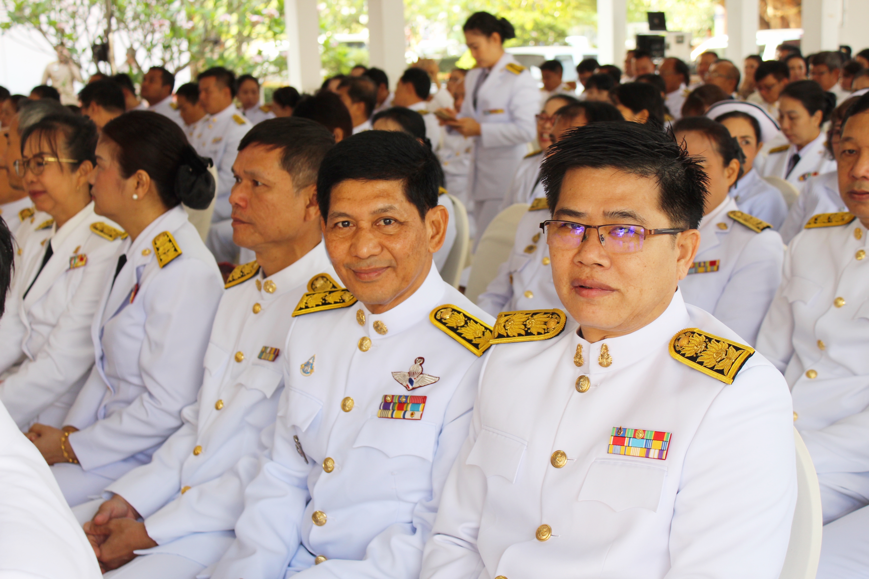 ร่วมงานรัฐพิธีวันพระบาทสมเด็จพระพุทธยอดฟ้าจุฬาโลกมหาราช และวันที่ระลึกมหาจักรีบรมราชวงศ์
