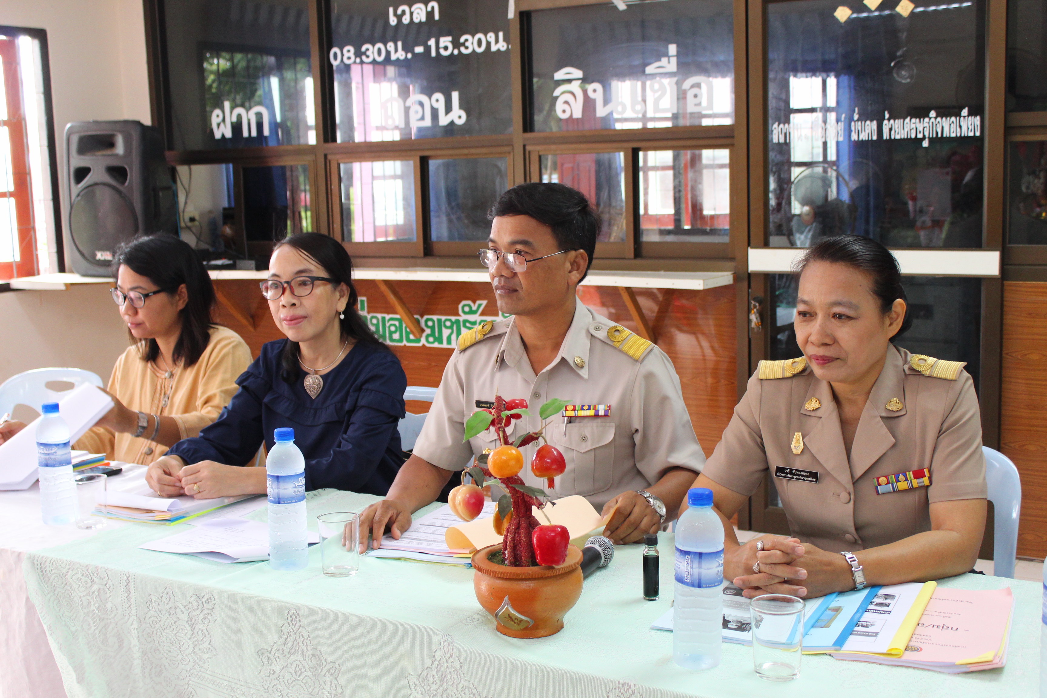 วันที่ 28 พฤษภาคม 2561 นายสุวิน พึ่งเงิน พัฒนาการจังหวัดสุโขทัย  ลงพื้นที่พิจารณาคัดสรรกิจกรรมพัฒนาชุมชนดีเด่น ระดับจังหวัด ประจำปี 2561