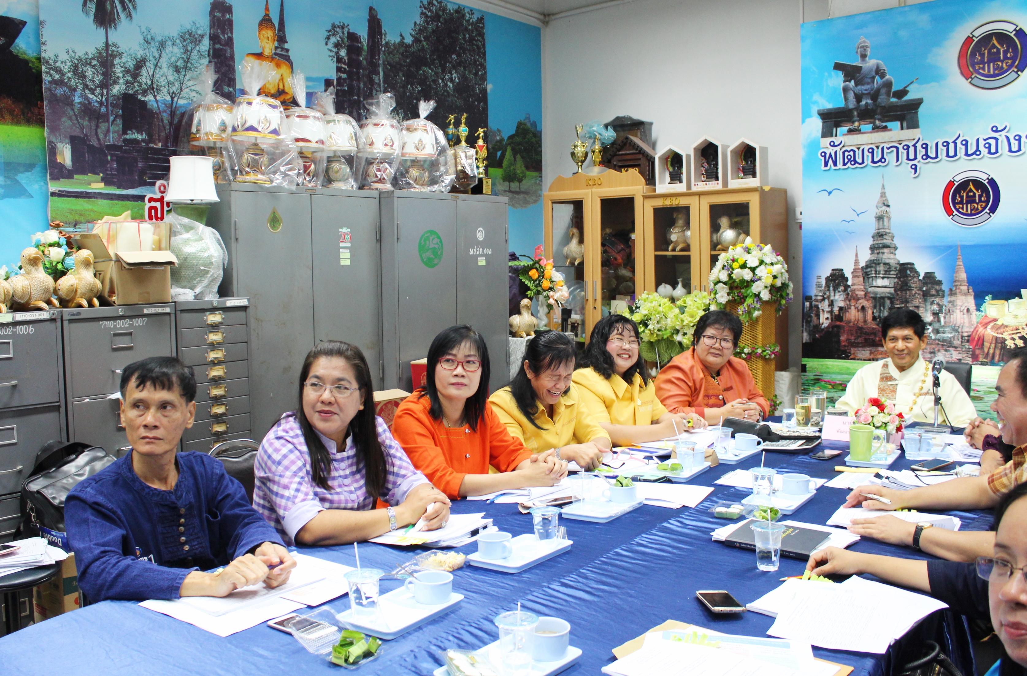 วันที่ 3 พฤษภาคม 2561 เวลา 10.00 น. นายสุวิน  พึ่งเงิน พัฒนาการจังหวัดสุโขทัย เป็นประธานการประชุมพัฒนาการอำเภอ/หัวหน้ากลุ่มงาน/ฝ่าย/นักวิชาการพัฒนาชุมชนจังหวัด ประจำเดือนเมษายน 2561 ครั้งที่ 4/๒๕๖๑