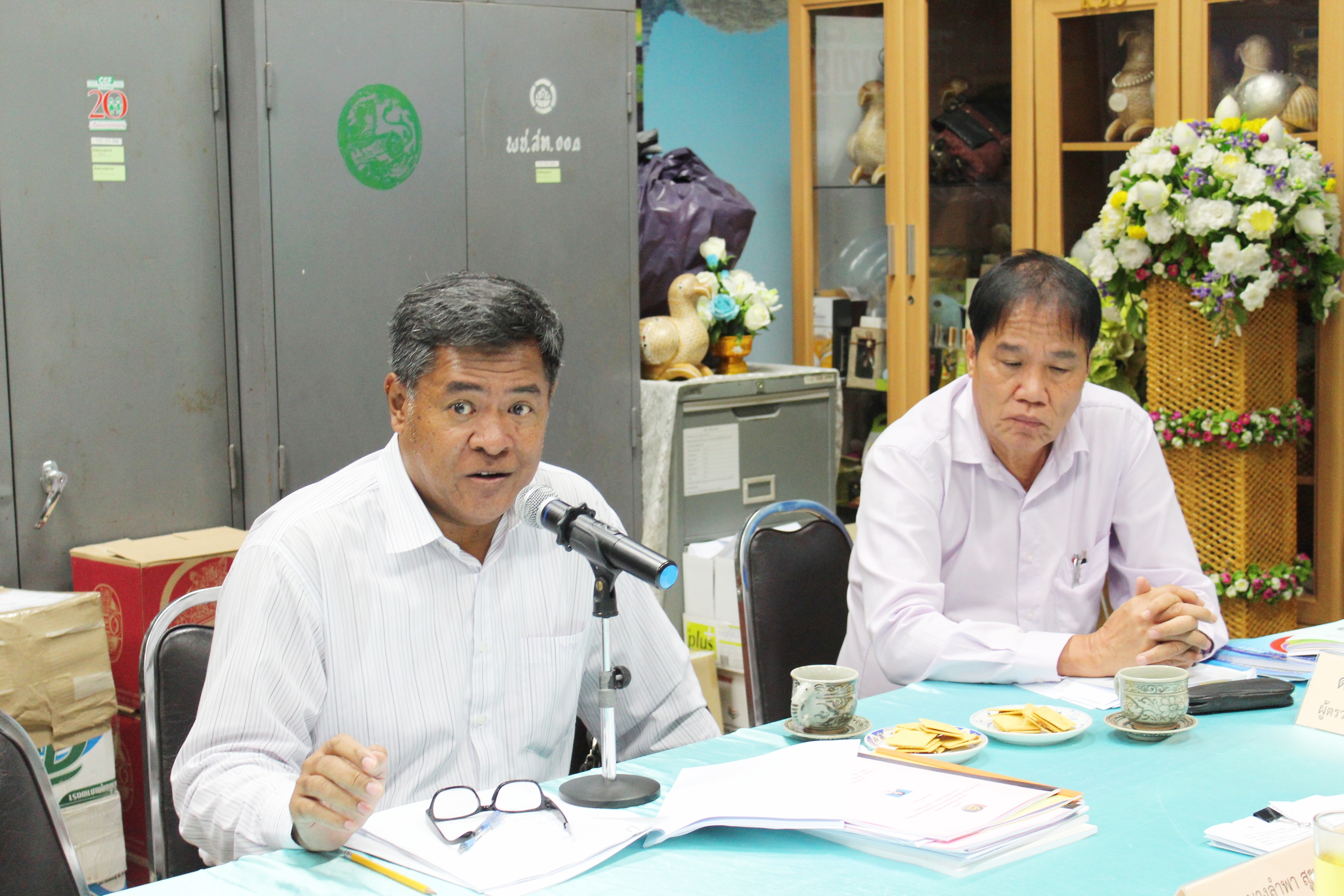 วันที่ 27 มิถุนายน 2561 ดร.ไพศาล สุขปัญญา  ผู้ตรวจราชการกรมการพัฒนาชุมชน เขตตรวจราชการที่ 17และ 18 เป็นประธานพิจารณาคัดเลือกข้าราชการและลูกจ้างดีเด่น กรมการพัฒนาชุมชน ประจำปี 2561 ของจังหวัดสุโขทัย