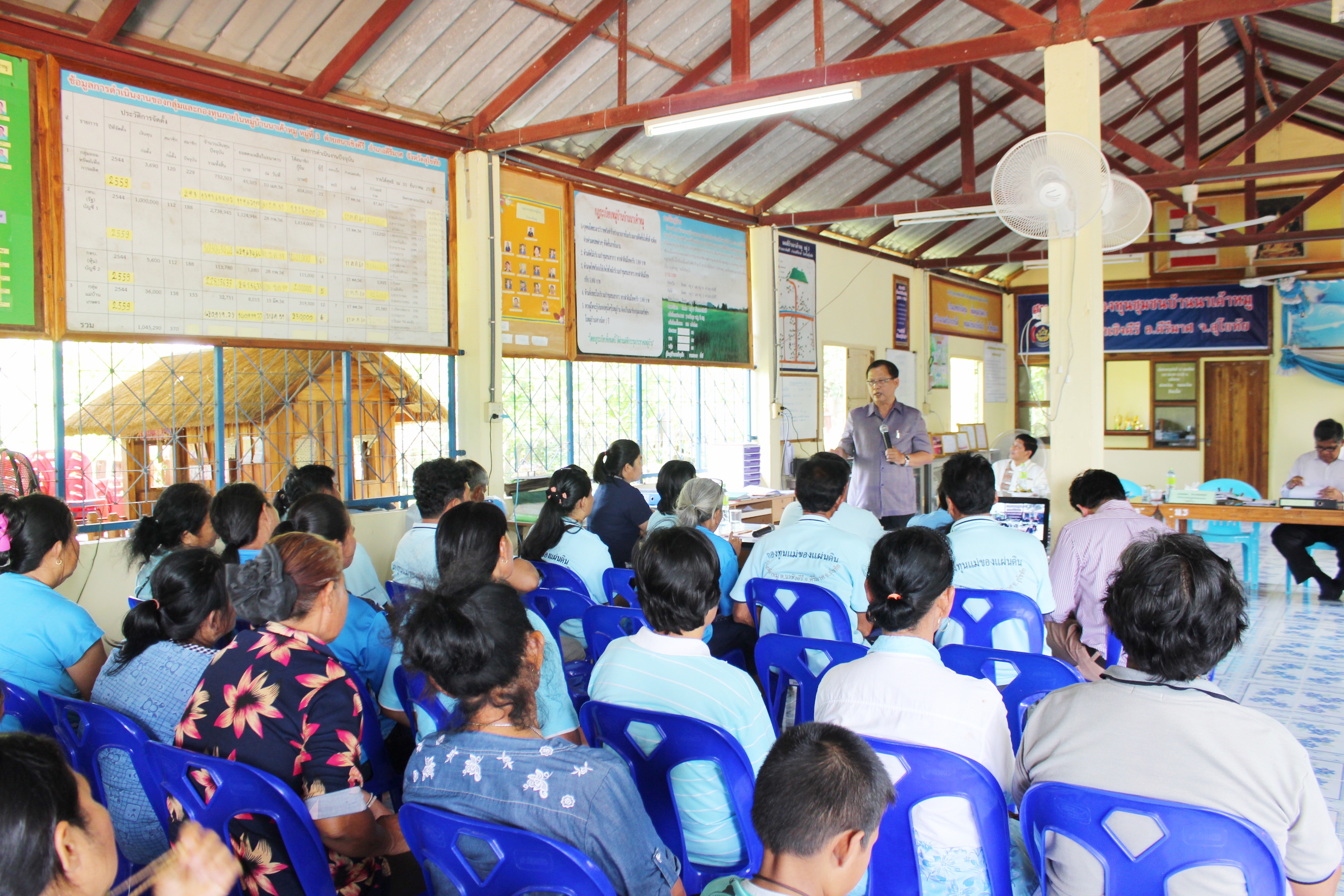 วันที่ 1 มิถุนายน 2561  ดร.ไพศาล สุขปัญญา  ผู้ตรวจราชการกรมการพัฒนาชุมชน เขตตรวจราชการที่ 17และ 18 เป็นประธานการคัดเลือกกิจกรรมเชิดชูเกียรติศูนย์จัดการกองทุนชุมชนดีเด่น ประจำปี 2561 จังหวัดสุโขทัย