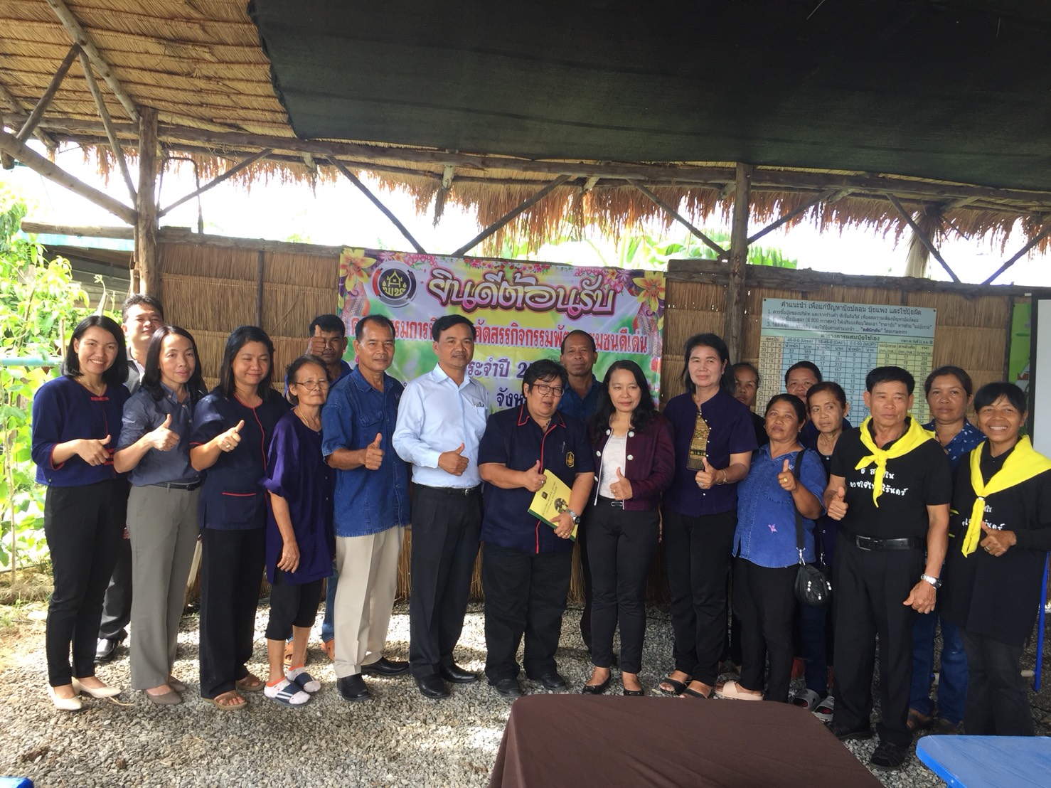 วันที่ 5 มิถุนายน 2561 เวลา 09.00 น. นายสุวิน พึ่งเงิน พัฒนาการจังหวัดสุโขทัย มอบหมายให้นางสาวกฤษณา กันทะสา หัวหน้ากลุ่มงานยุทธศาสตร์ฯ และคณะกรรมการฯ ลงพื้นที่พิจารณาคัดสรรกิจกรรมพัฒนาชุมชนดีเด่น ระดับจังหวัด ประจำปี 2561