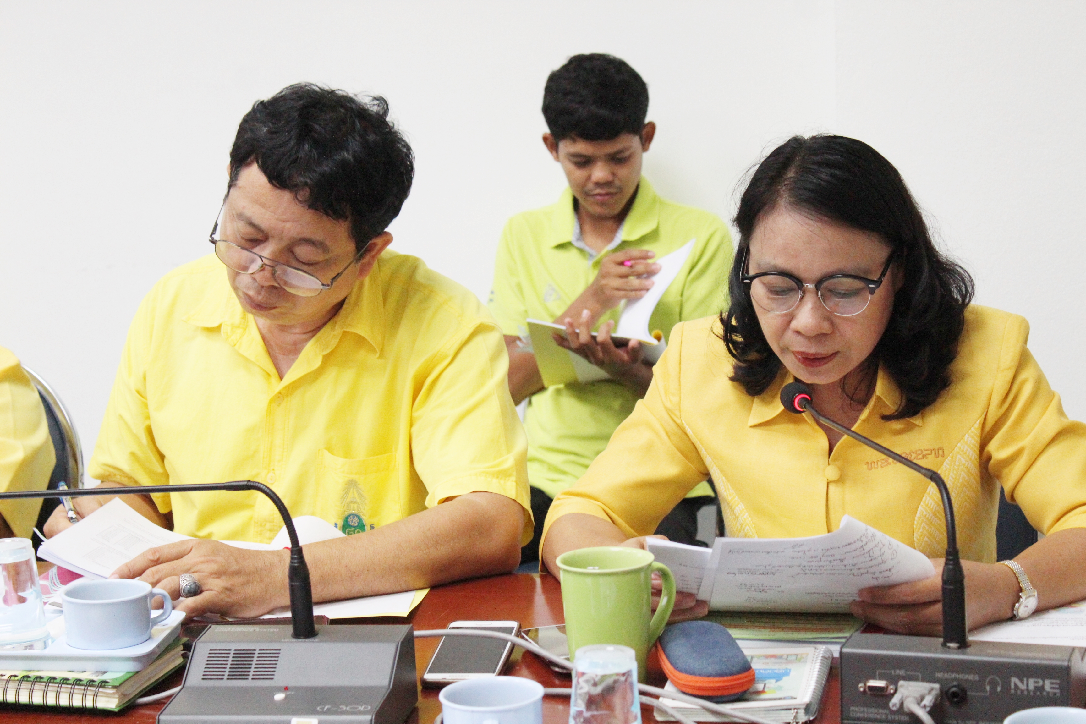 วันที่ 19 กรกฎาคม 2561 เวลา 15.00 น. นายสุวิน พึ่งเงิน พัฒนาการจังหวัดสุโขทัย เป็นประธานการประชุมนำเสนอผลการจัดเก็บและรับรองคุณภาพข้อมูล จปฐ. ระดับจังหวัด ประจำปีงบประมาณ พ.ศ. 2561 เพื่อรับรองคุณภาพข้อมูล ของตัวชี้วัด จปฐ. ทั้ง 31 ตัวชี้วัด ของจังหวัดสุโขทัย