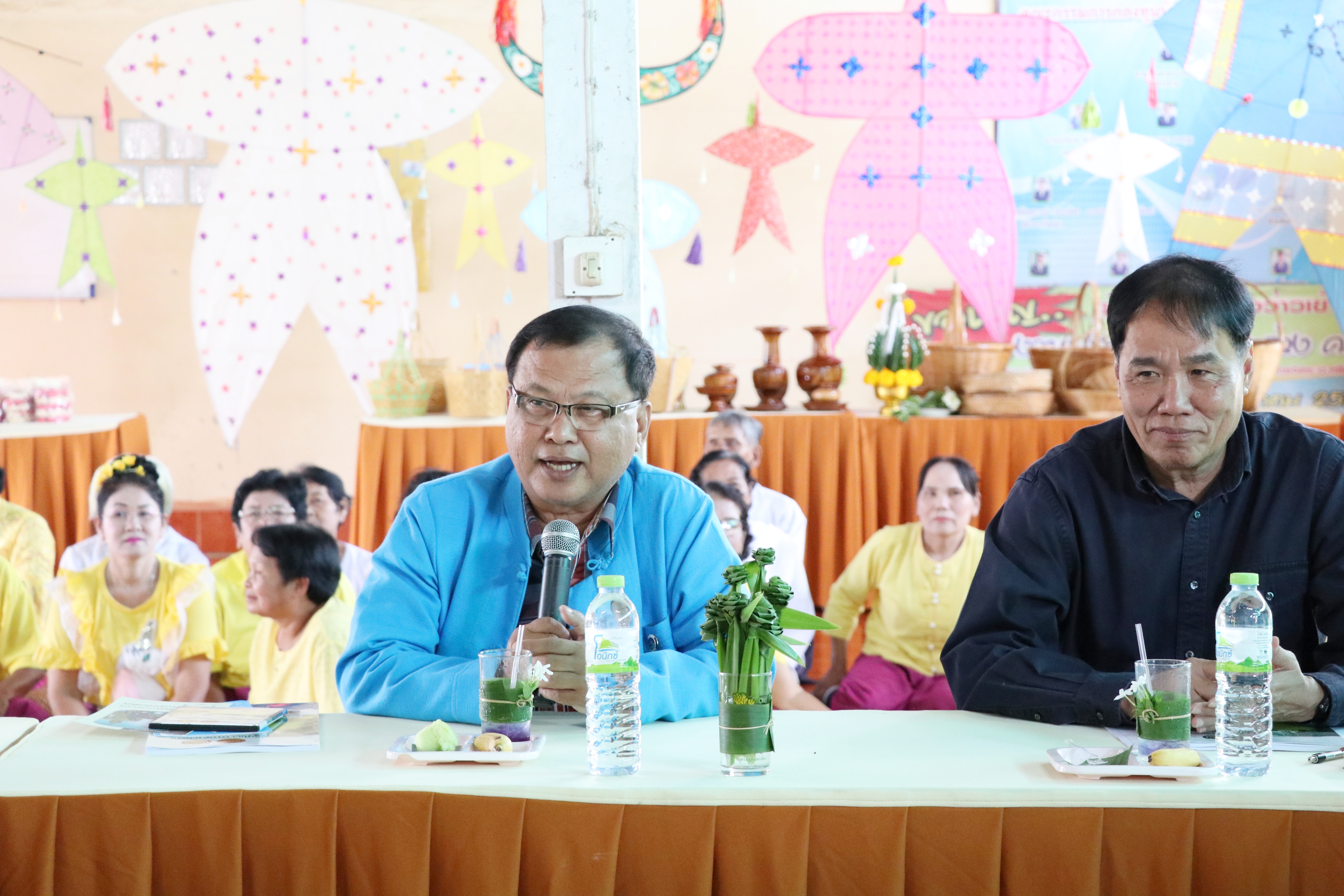 วันที่ 14 กันยายน 2561 ดร.ไพศาล สุขปัญญา ผู้ตรวจราชการกรมการพัฒนาชุมชน กลุ่มเขตภาคเหนือตอนล่าง 1 ประธานคณะกรรมการประกวดชุมชนท่องเที่ยว OTOP นวัตวิถีต้นแบบ