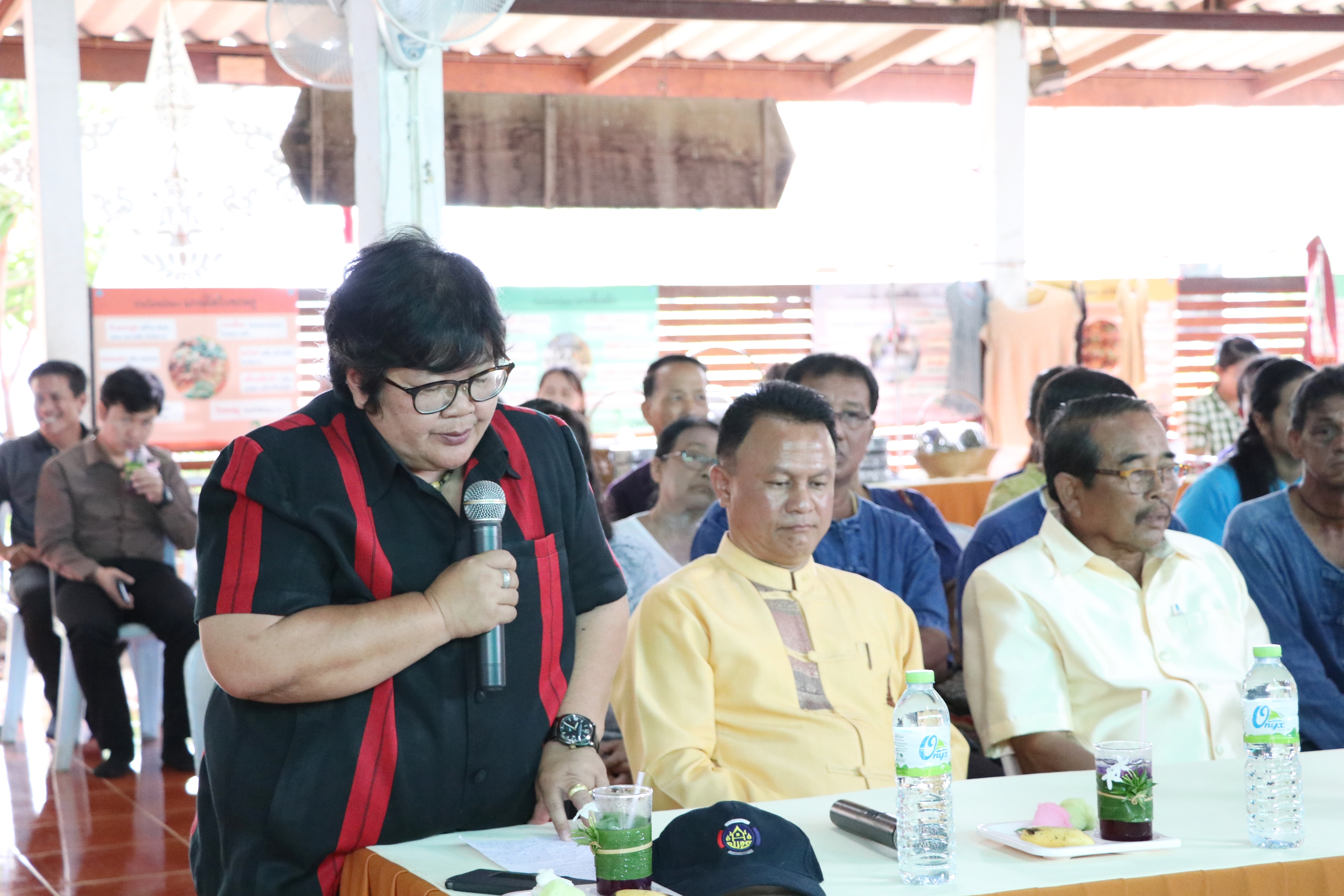 วันที่ 14 กันยายน 2561 ดร.ไพศาล สุขปัญญา ผู้ตรวจราชการกรมการพัฒนาชุมชน กลุ่มเขตภาคเหนือตอนล่าง 1 ประธานคณะกรรมการประกวดชุมชนท่องเที่ยว OTOP นวัตวิถีต้นแบบ