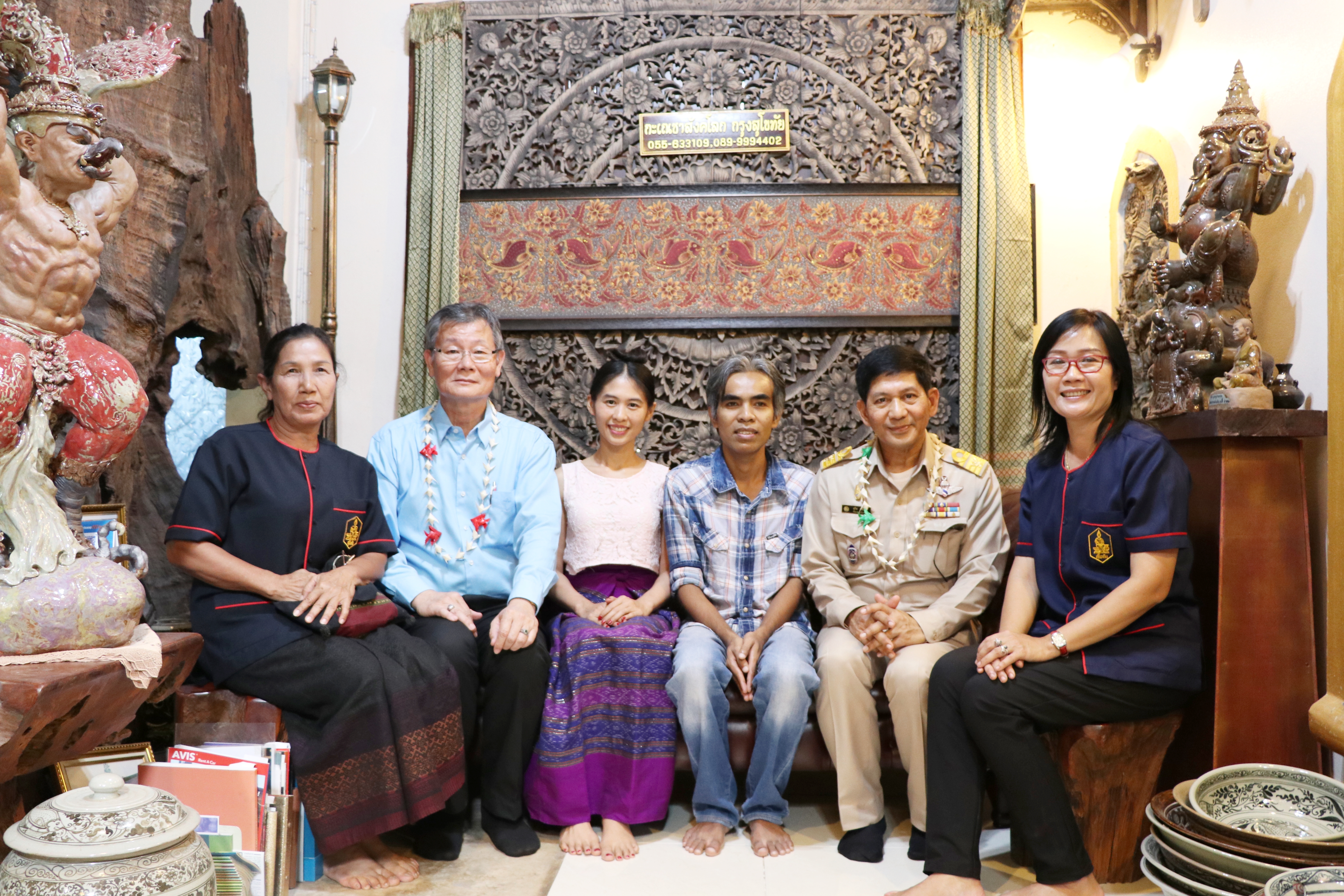 ผู้ตรวจราชการกระทรวงมหาดไทย พร้อมด้วยผู้ตรวจราชการกรมการพัฒนาชุมชน เขตตรวจราชการกลุ่มจังหวัดภาคเหนือตอนล่าง 1 ลงพื้นที่ตรวจติดตามการขับเคลื่อนโครงการชุมชนท่องเที่ยว OTOP นวัตวิถี จังหวัดสุโขทัย