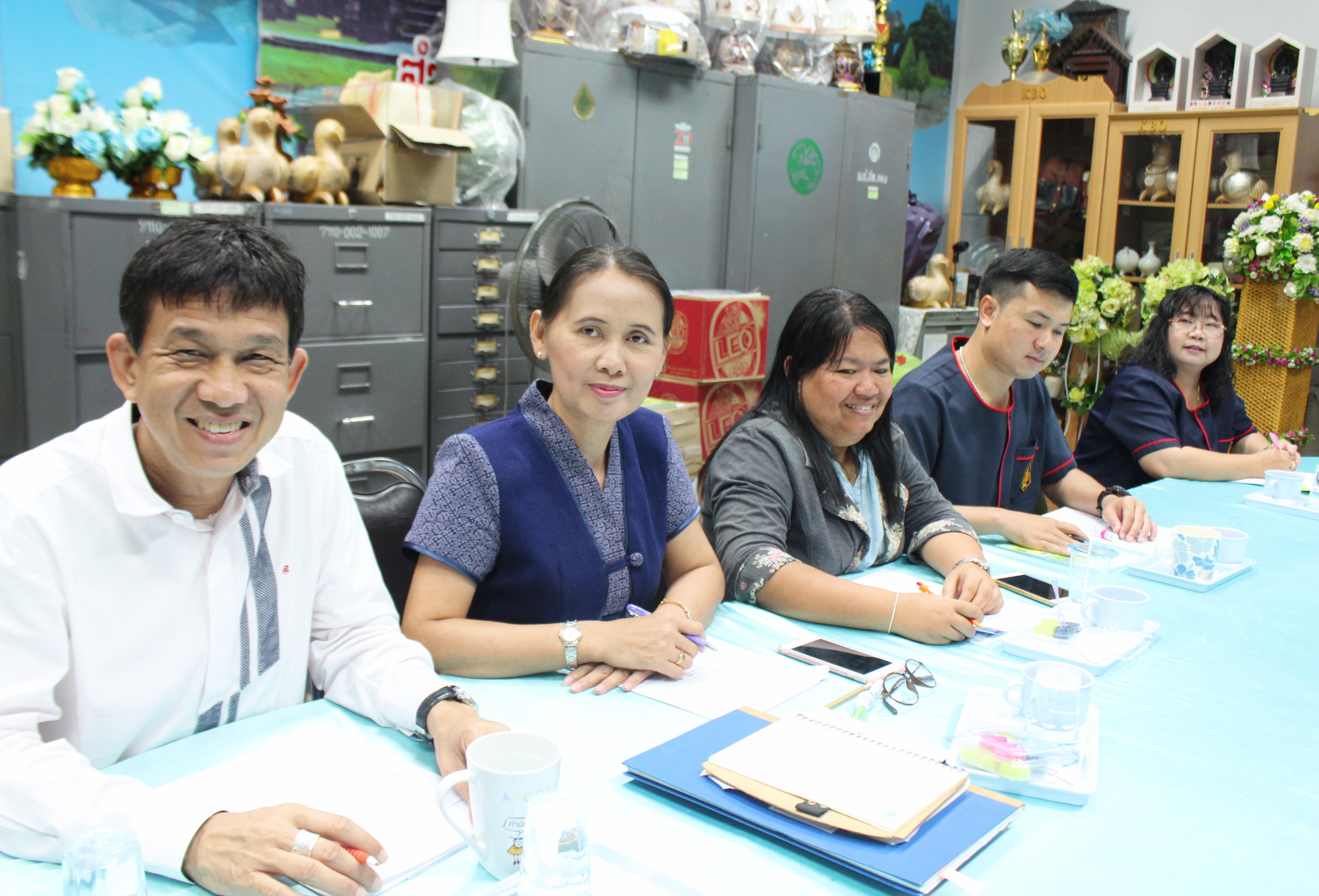 การประชุมหัวหน้ากลุ่ม/ฝ่าย นักวิชาการพัฒนาชุมชน ประจำเดือน ตุลาคม