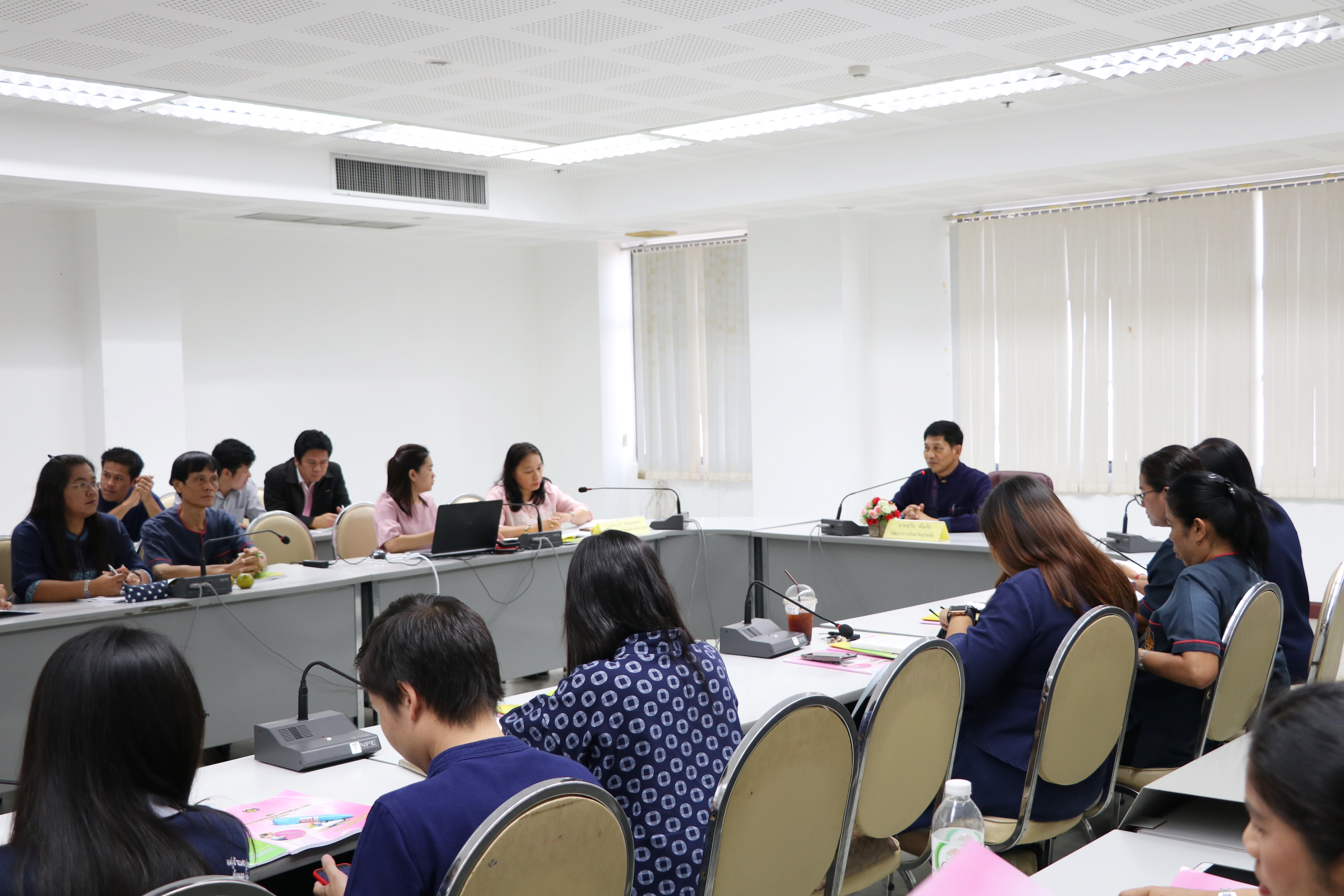 “ประชุมเชิงปฏิบัติการเจ้าหน้าที่ผู้รับผิดชอบการจัดเก็บข้อมูลเพื่อการพัฒนาชุมชนระดับอำเภอ”