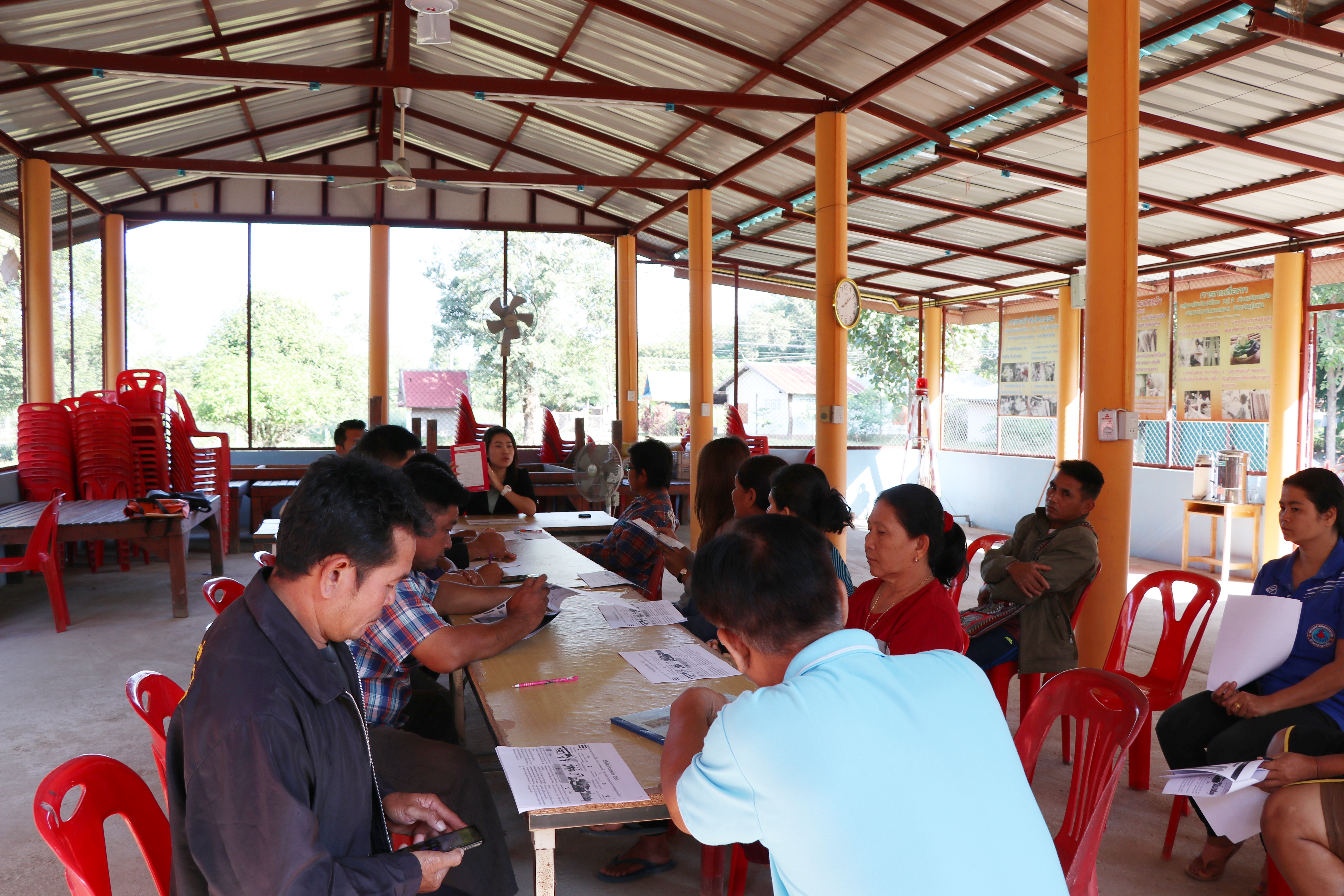 กลุ่มงานสารสนเทศฯ สร้างความรู้ความเข้าใจเตรียมความพร้อมแก่แกนนำชุมชนระดับตำบล หมู่บ้าน สารสนเทศต้นแบบฯ