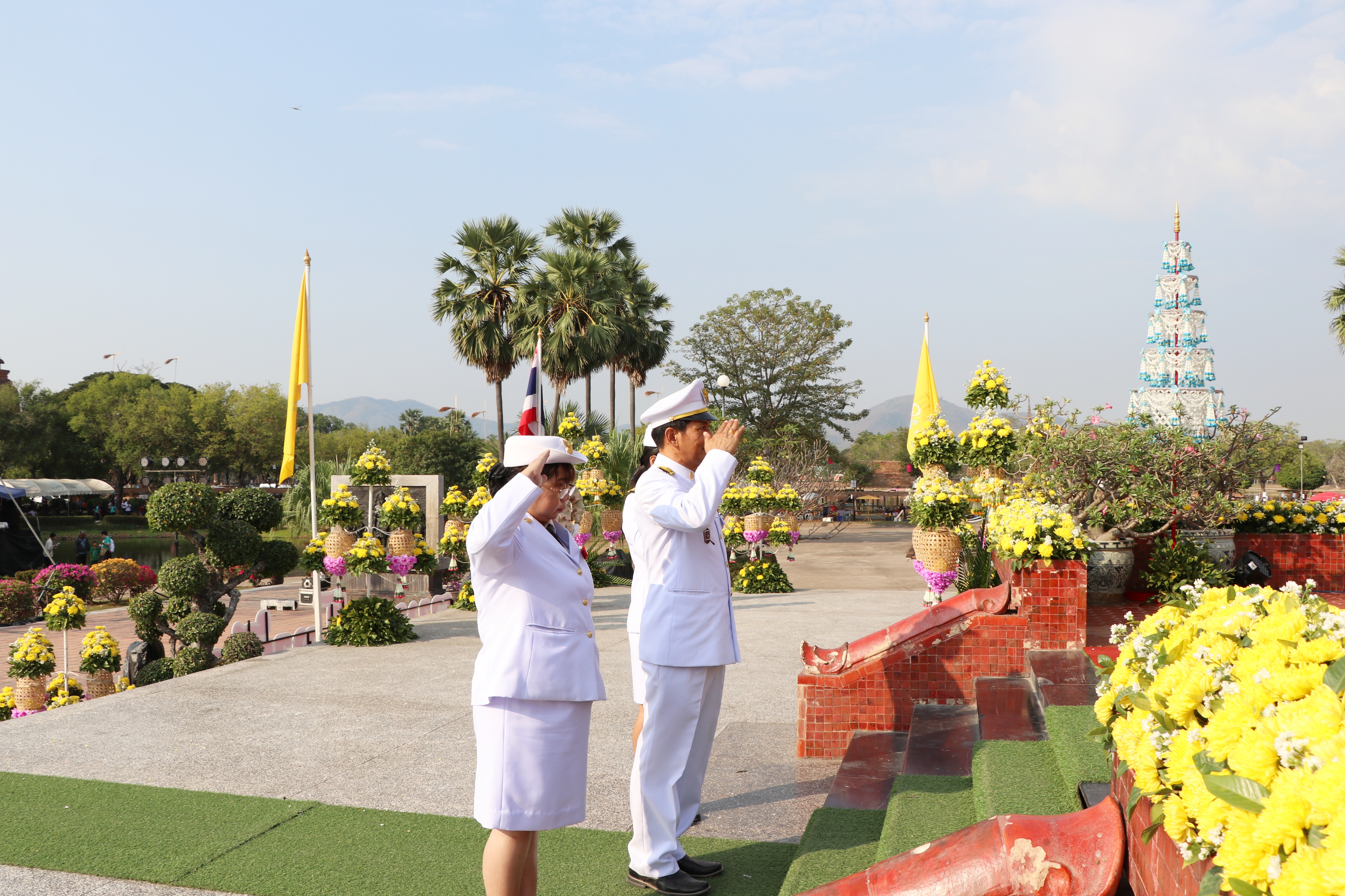 พัฒนาการจังหวัดสุโขทัย นำข้าราชการสำนักงานพัฒนาชุมชน เข้าร่วมพิธี ”วันพ่อขุนรามคำแหงมหาราช” ประจำปี 2562