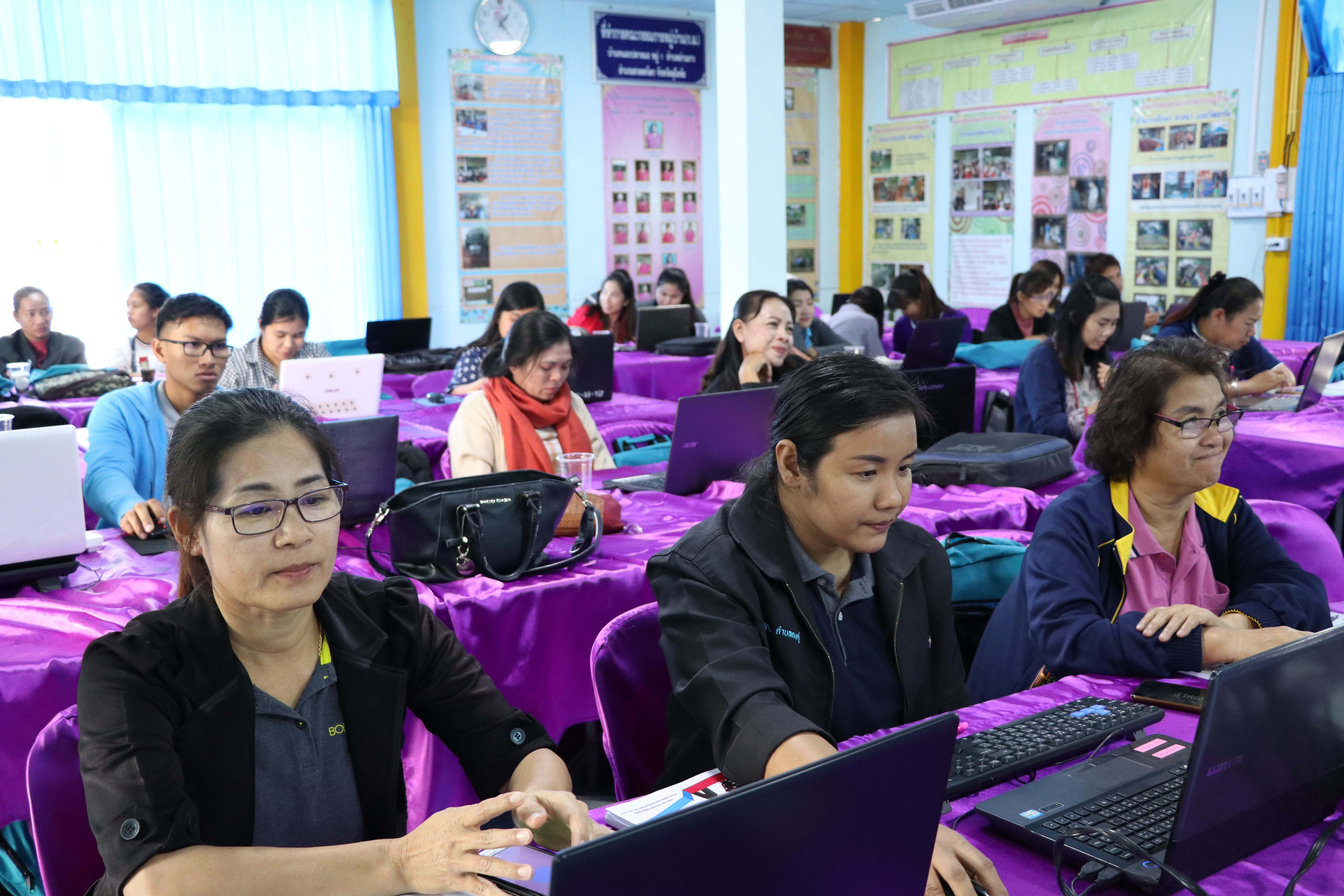 “สำนักงานพัฒนาชุมชนจังหวัดสุโขทัย ฝึกอบรมผู้บันทึกข้อมูล จปฐ.ปี 2562 รุ่นที่ ๒”