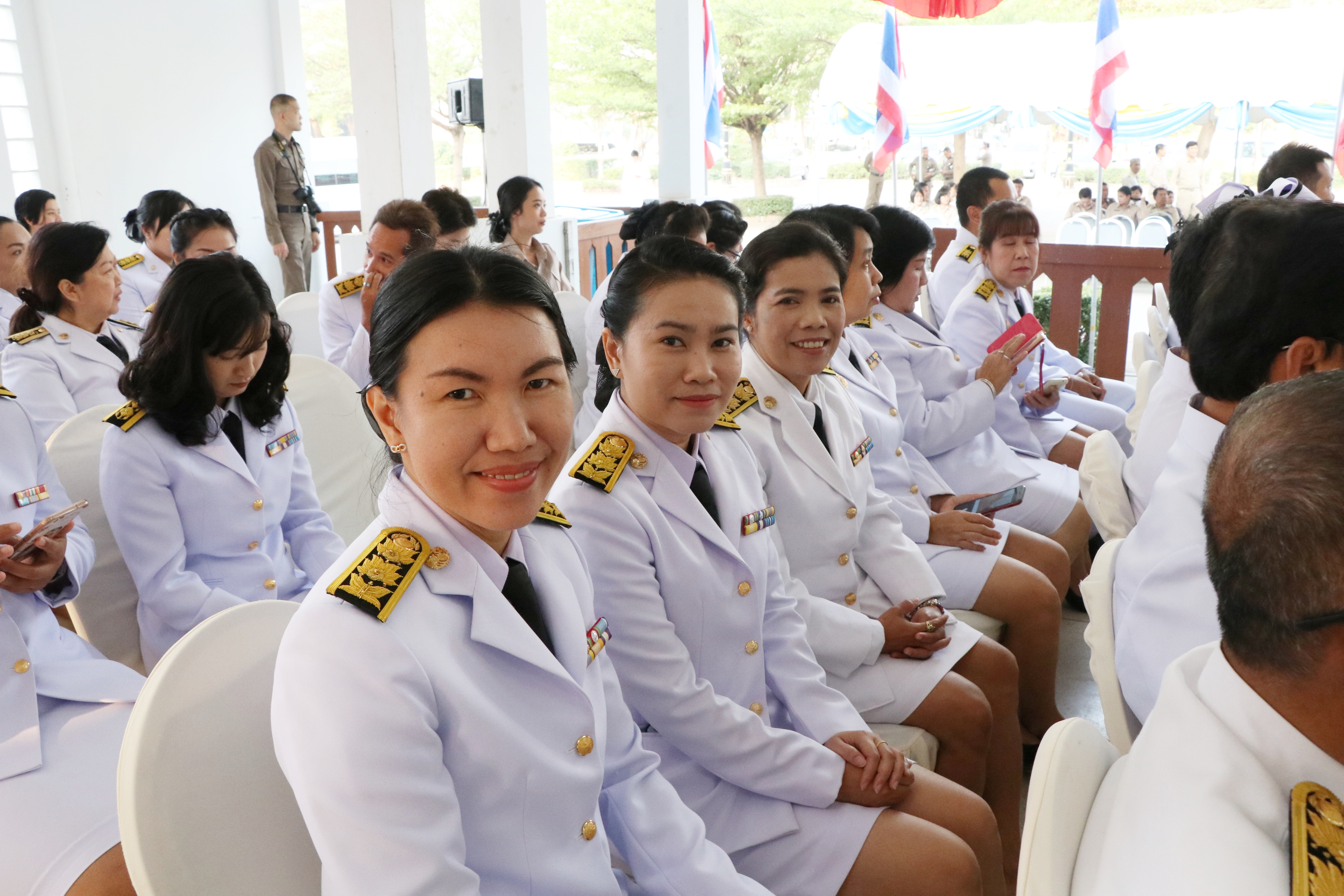 พัฒนาการจังหวัดสุโขทัย นำข้าราชการสำนักงานพัฒนาชุมชน เข้าร่วมพิธี ”วันยุทธหัตถีของสมเด็จพระนเรศวรมหาราช ครบรอบ 427 ปี