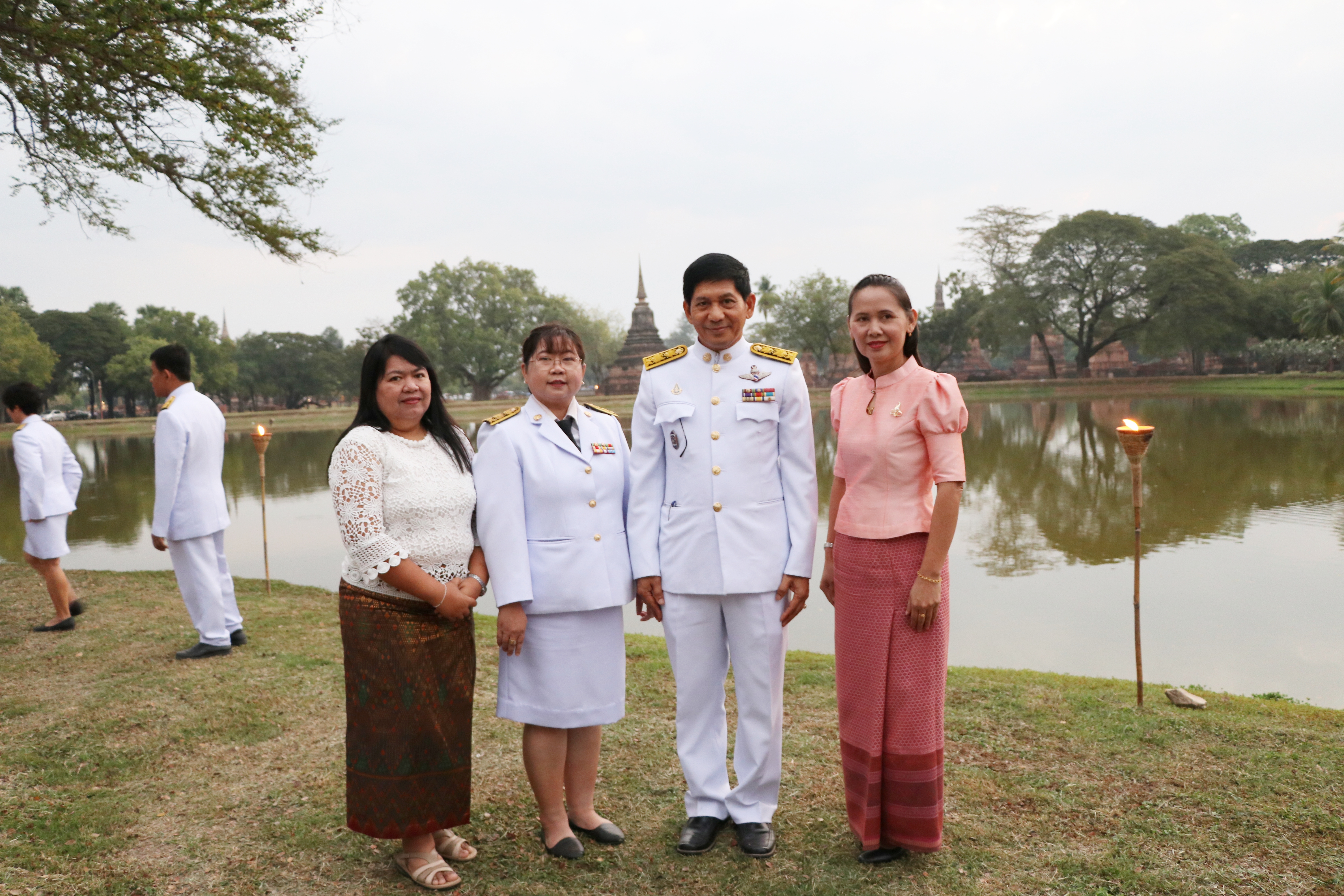 พัฒนาการจังหวัดสุโขทัย นำข้าราชการสำนักงานพัฒนาชุมชน เข้าร่วมพิธี ”วันพ่อขุนรามคำแหงมหาราช” ประจำปี 2562