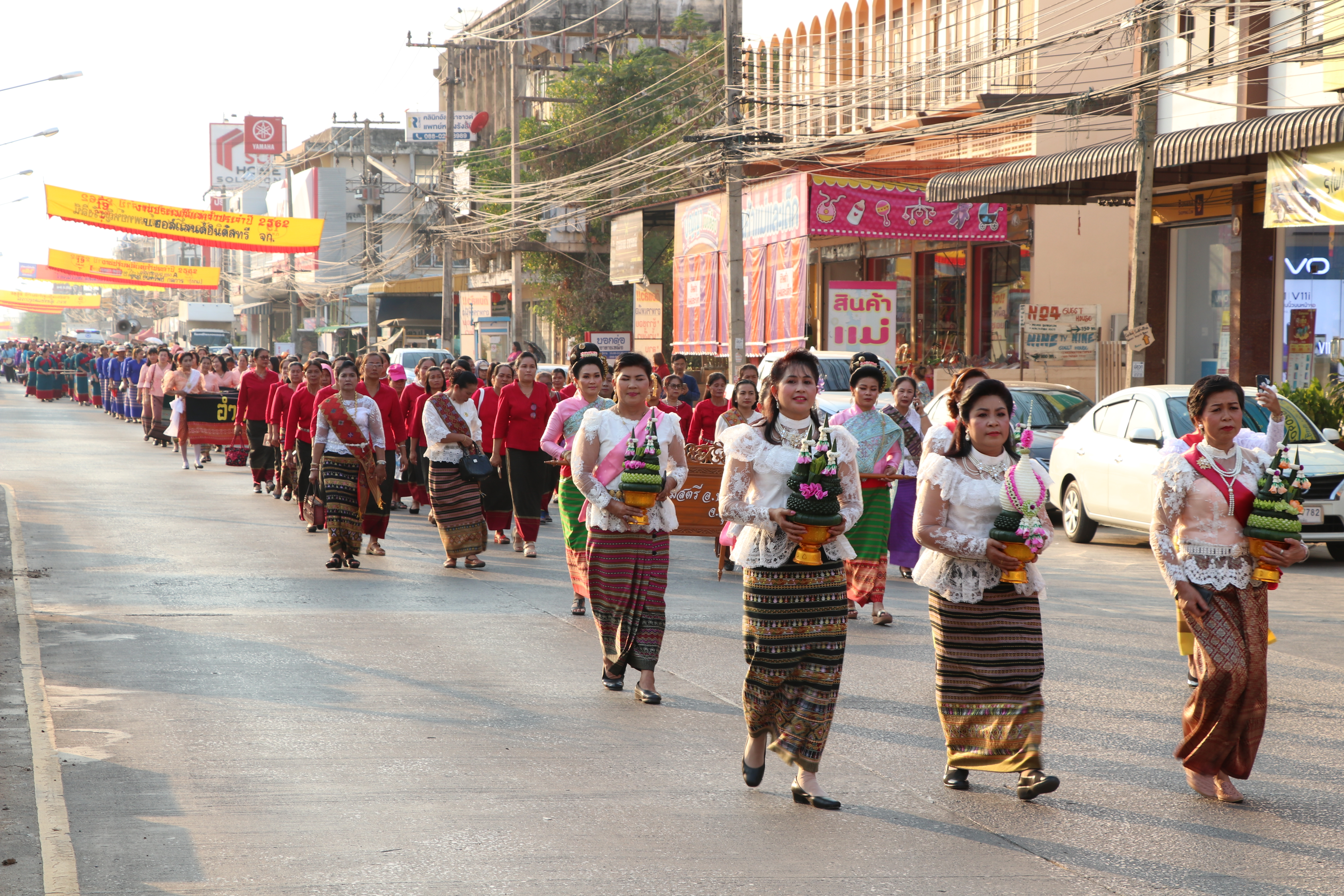 พิธีเปิดงานสักการะพระแม่ย่าและงานกาชาด จังหวัดสุโขทัย ประจำปี 2562
