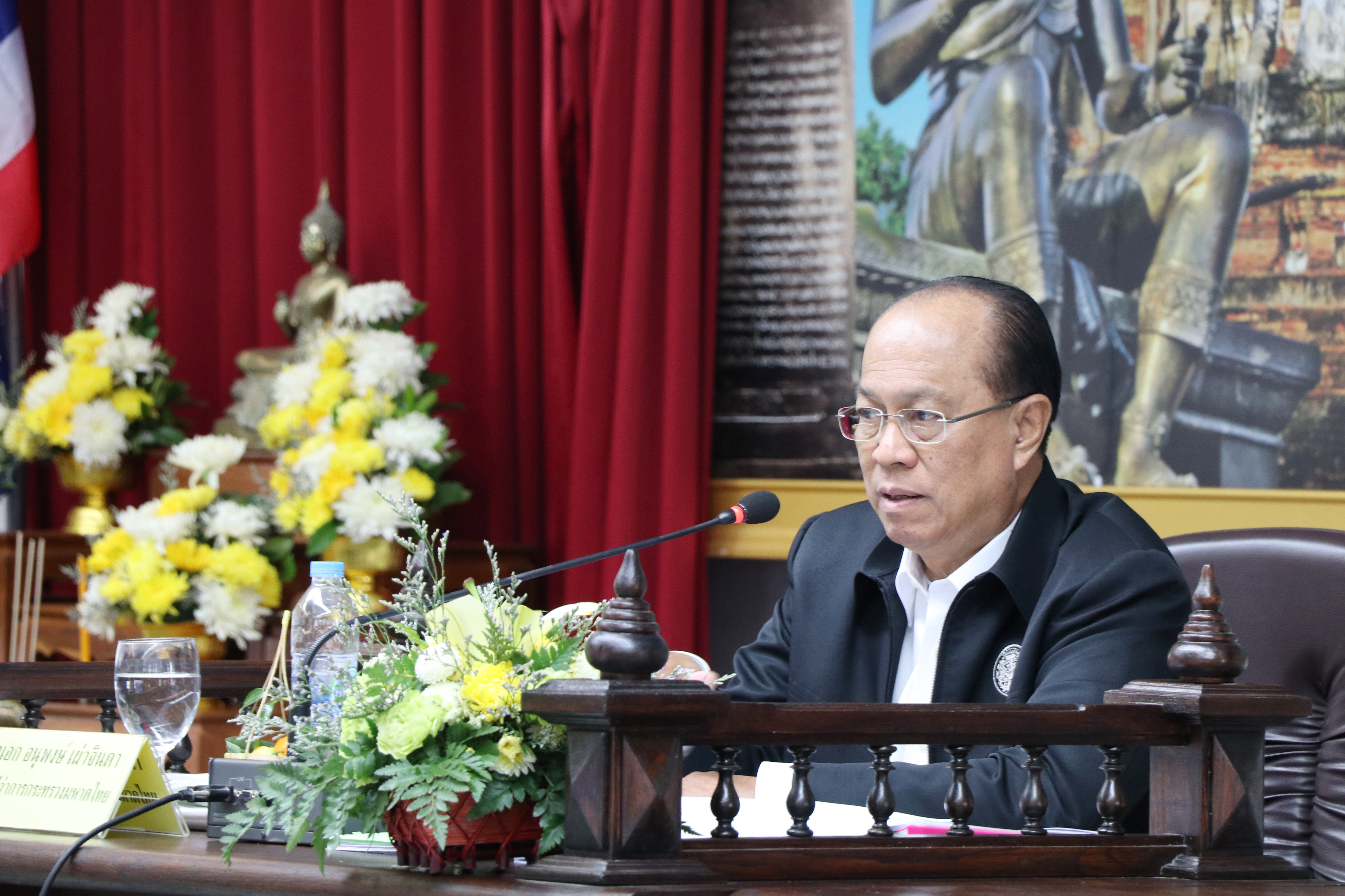 นายนิสิต จันทร์สมวงศ์ อธิบดีกรมการพัฒนาชุมชน ร่วมลงพื้นที่จังหวัดสุโขทัย ในการตรวจราชการของรัฐมนตรีว่าการกระทรวงมหาดไทย