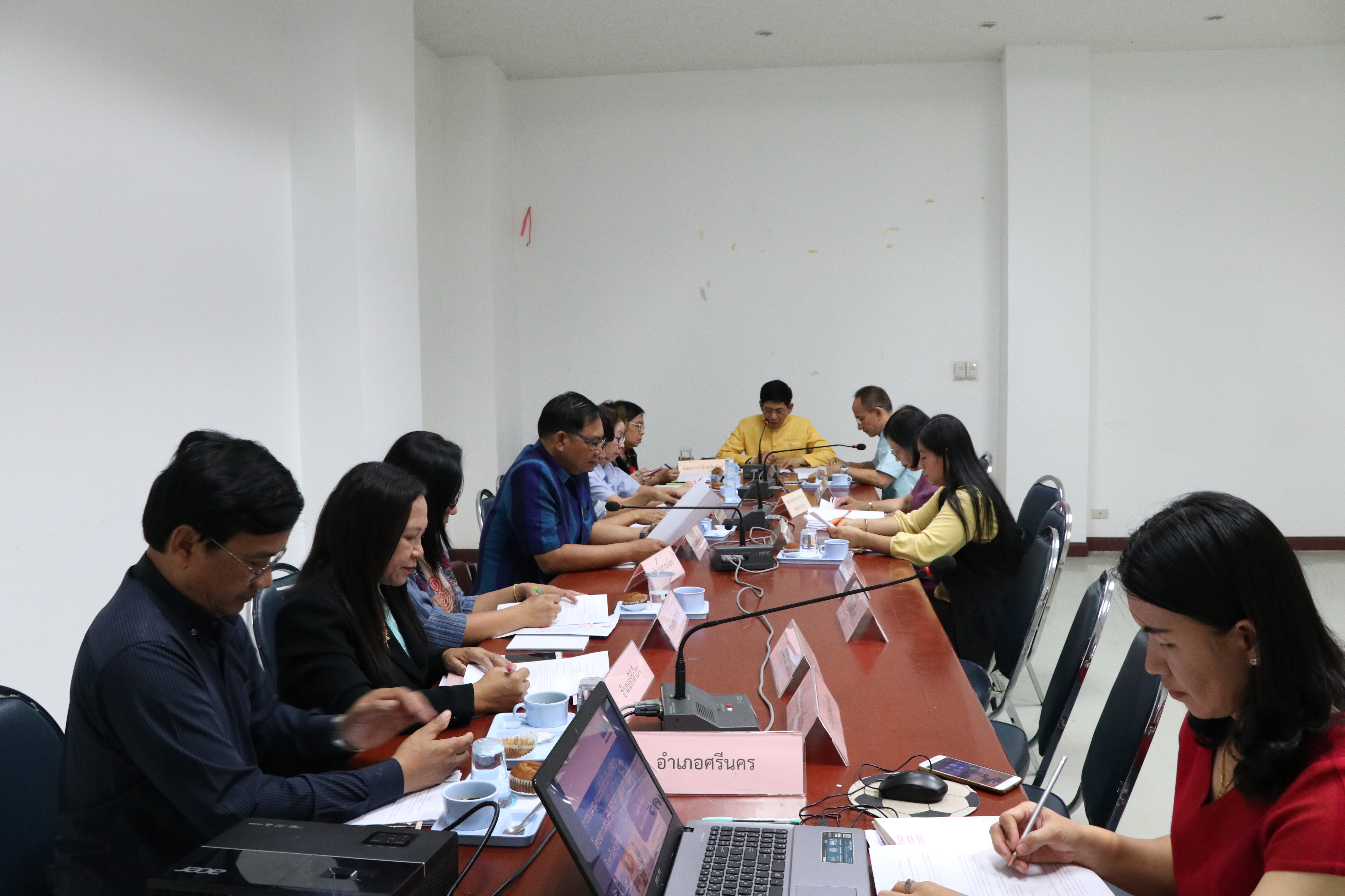 วันที่ 15 มีนาคม 2562 เวลา 09.00 น. นายสุวิน พึ่งเงิน พัฒนาการจังหวัดสุโขทัย เป็นประธานการประชุมคณะทำงานขับเคลื่อนโครงการส่งเสริมวินัยการออมกับ กอช. จังหวัดสุโขทัย