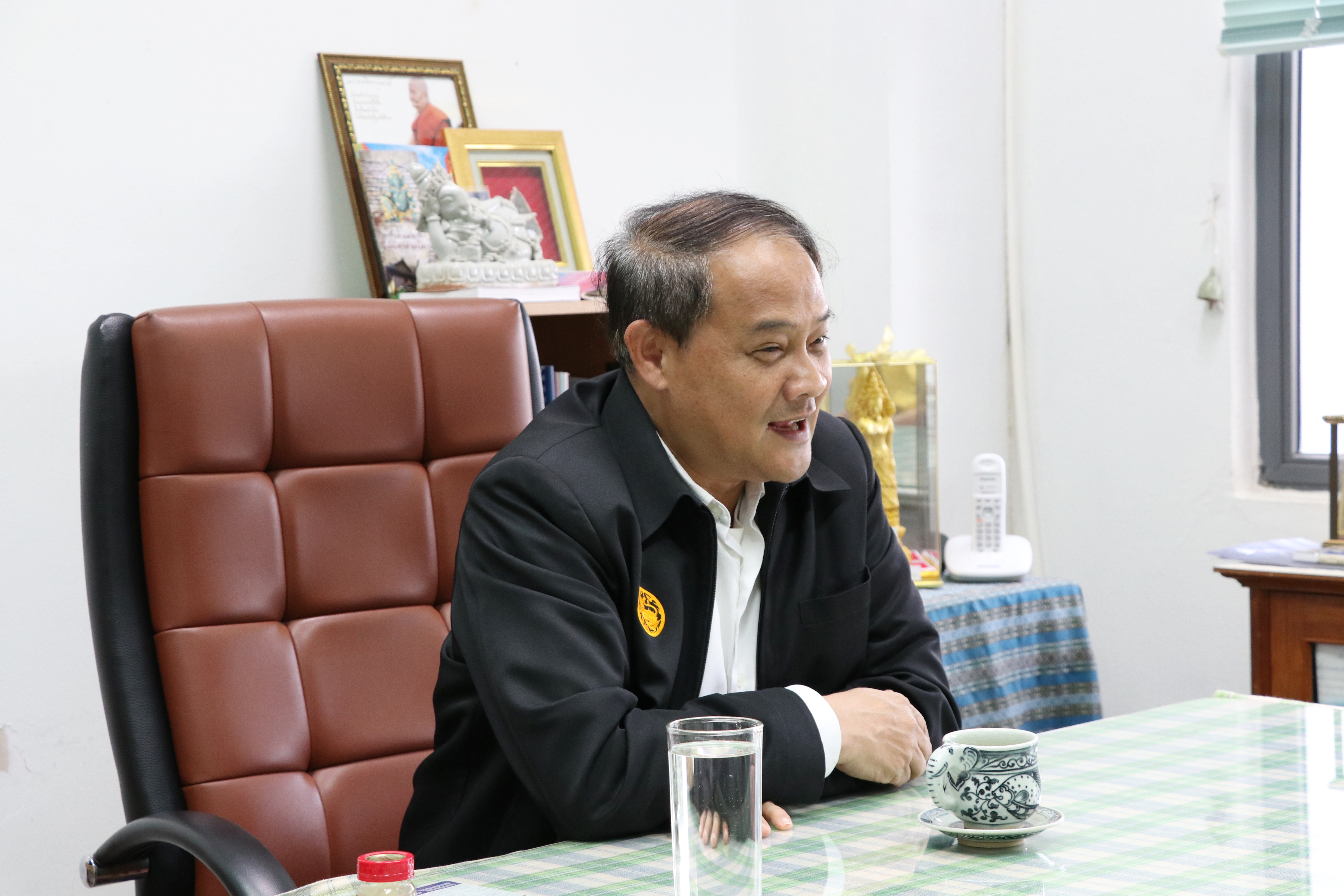 นายนิสิต จันทร์สมวงศ์ อธิบดีกรมการพัฒนาชุมชน ร่วมลงพื้นที่จังหวัดสุโขทัย ในการตรวจราชการของรัฐมนตรีว่าการกระทรวงมหาดไทย