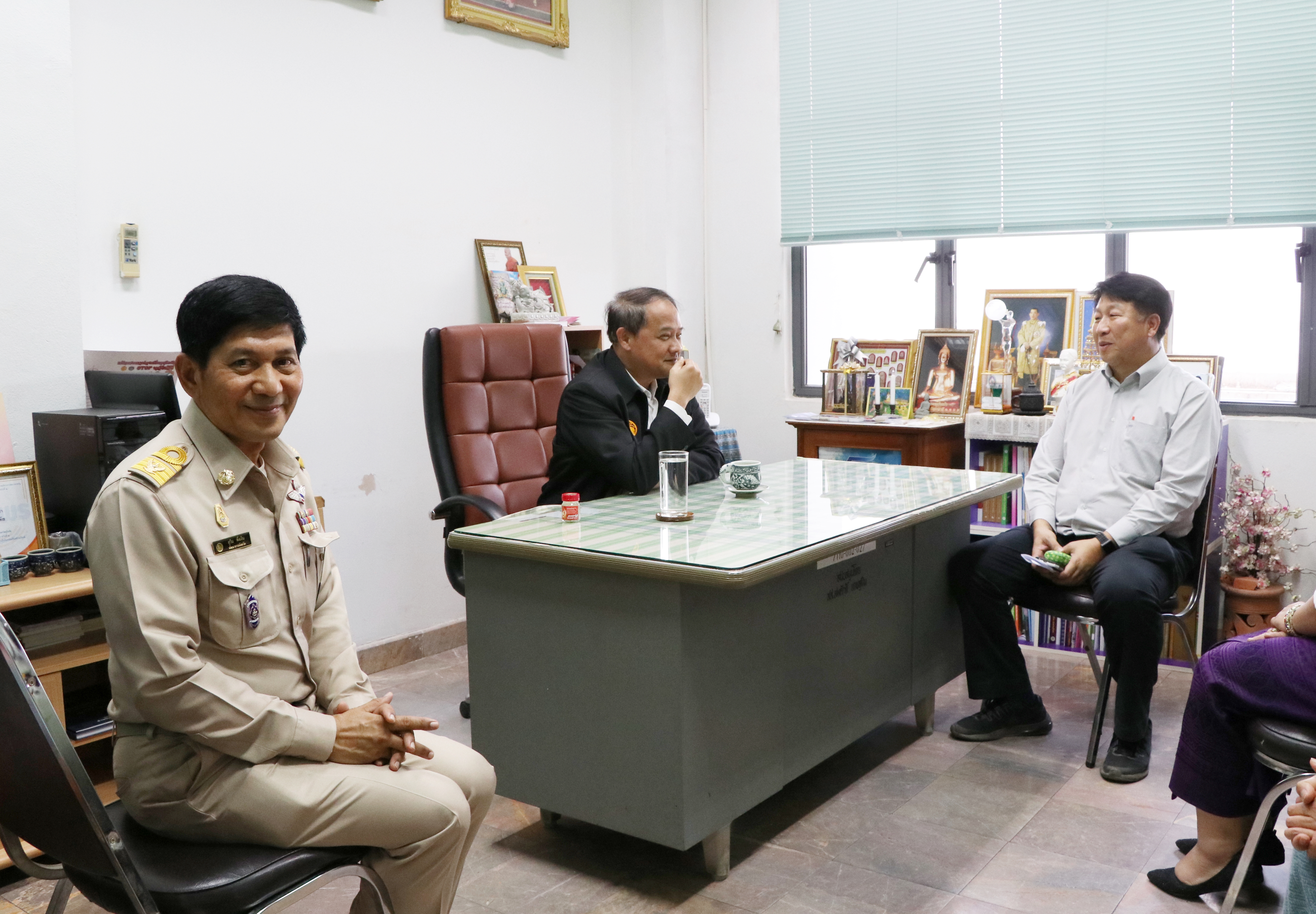 นายนิสิต จันทร์สมวงศ์ อธิบดีกรมการพัฒนาชุมชน ร่วมลงพื้นที่จังหวัดสุโขทัย ในการตรวจราชการของรัฐมนตรีว่าการกระทรวงมหาดไทย