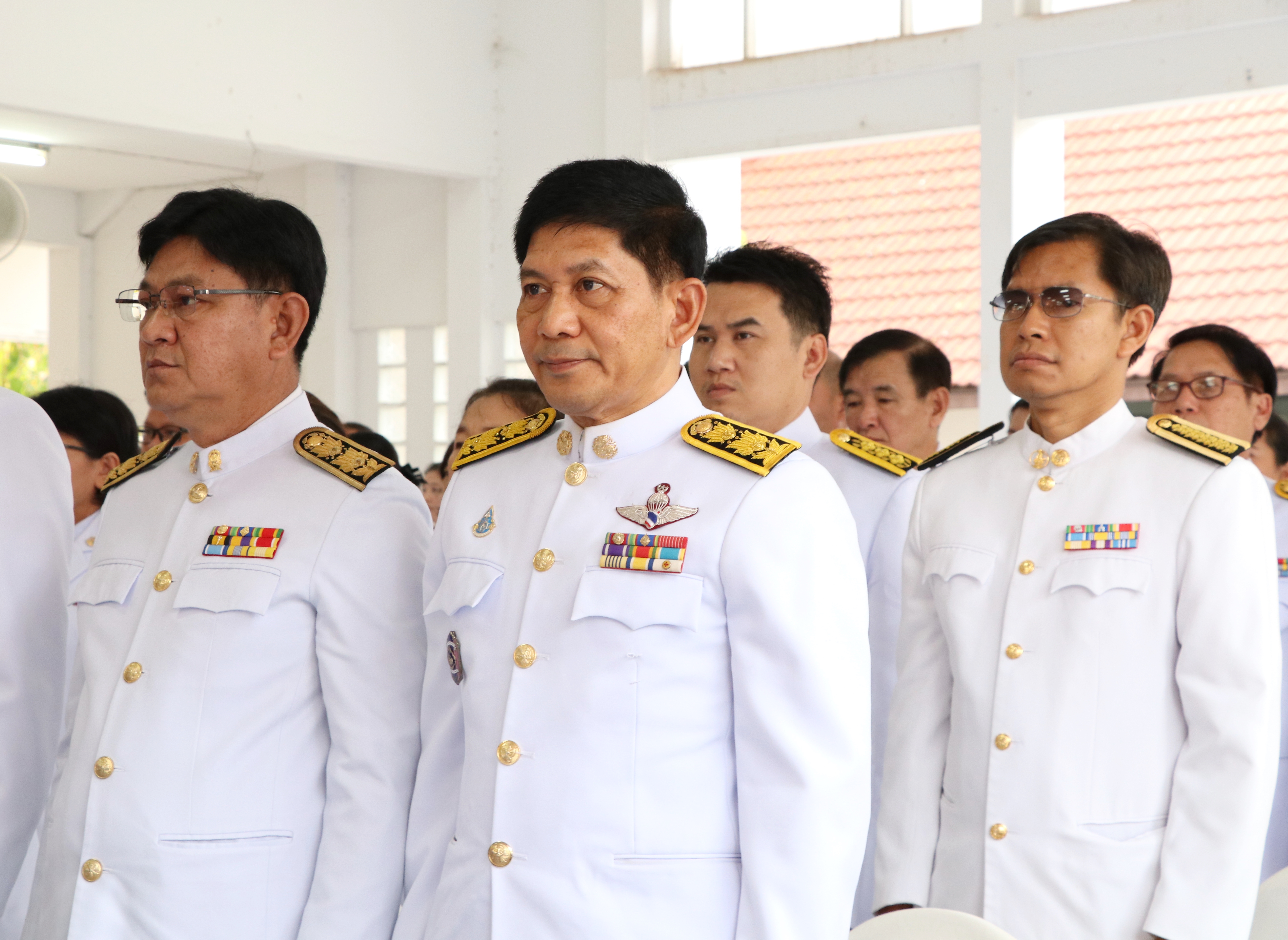 วันที่ 6 เมษายน 2562 เวลา 07.00 น. นายสุวิน พึ่งเงิน พัฒนาการจังหวัดสุโขทัย นำข้าราชการ สำนักงานพัฒนาชุมชนจังหวัดสุโขทัย เข้าร่วมงานรัฐพิธี”วันพระบาทสมเด็จพระพุทธยอดฟ้าจุฬาโลกมหาราช และวันที่ระลึกมหาจักรีบรมราชวงศ์”