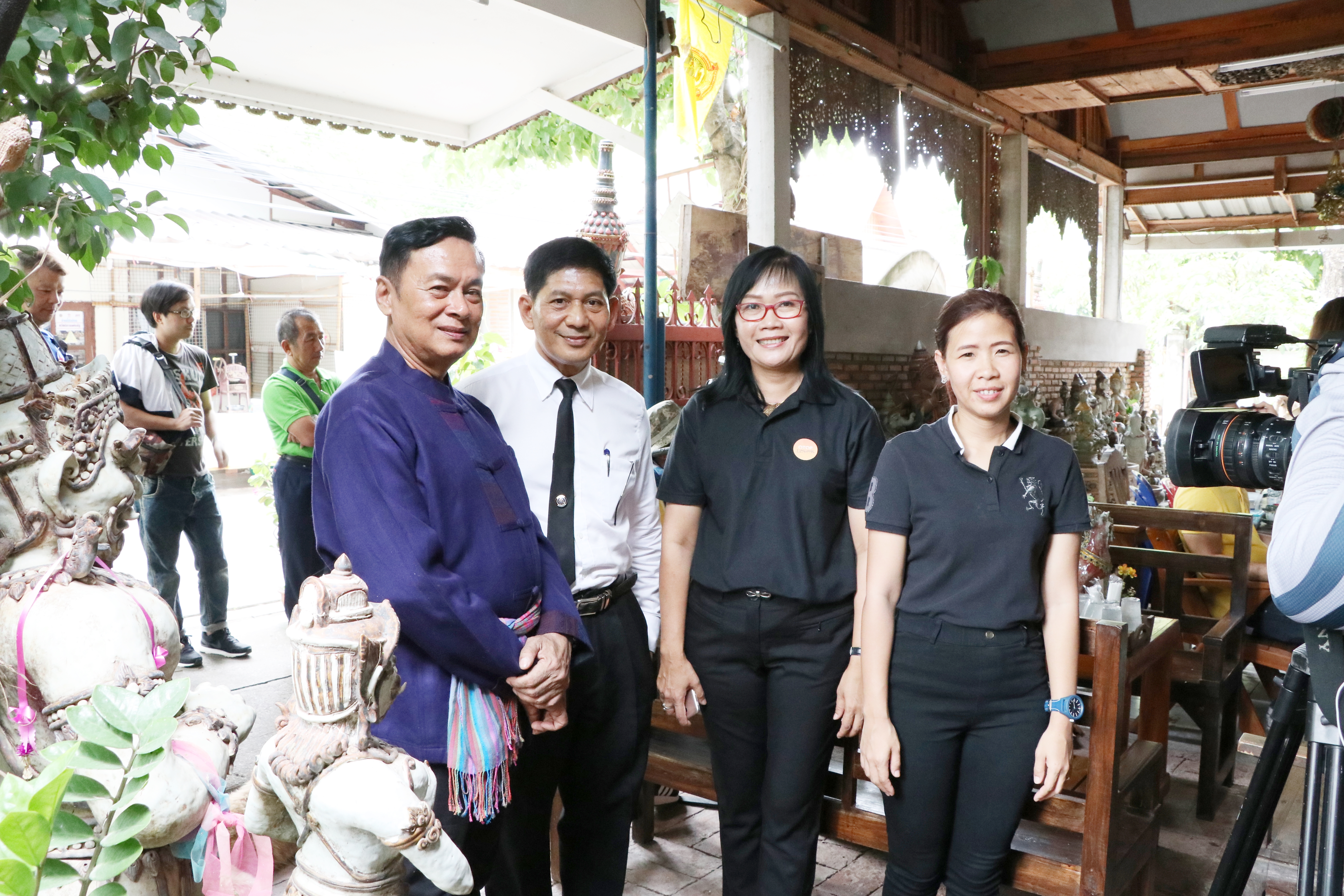 กรมการพัมนาชุมชน ถ่ายทำรายการ “พช.พาฟิน ชิมอาหารถิ่นรสไทยแท้” ของจังหวัดสุโขทัย กลุ่มเป้าหมาย(ก๋วยเตี๋ยวสุโขทัยบ้านนา)