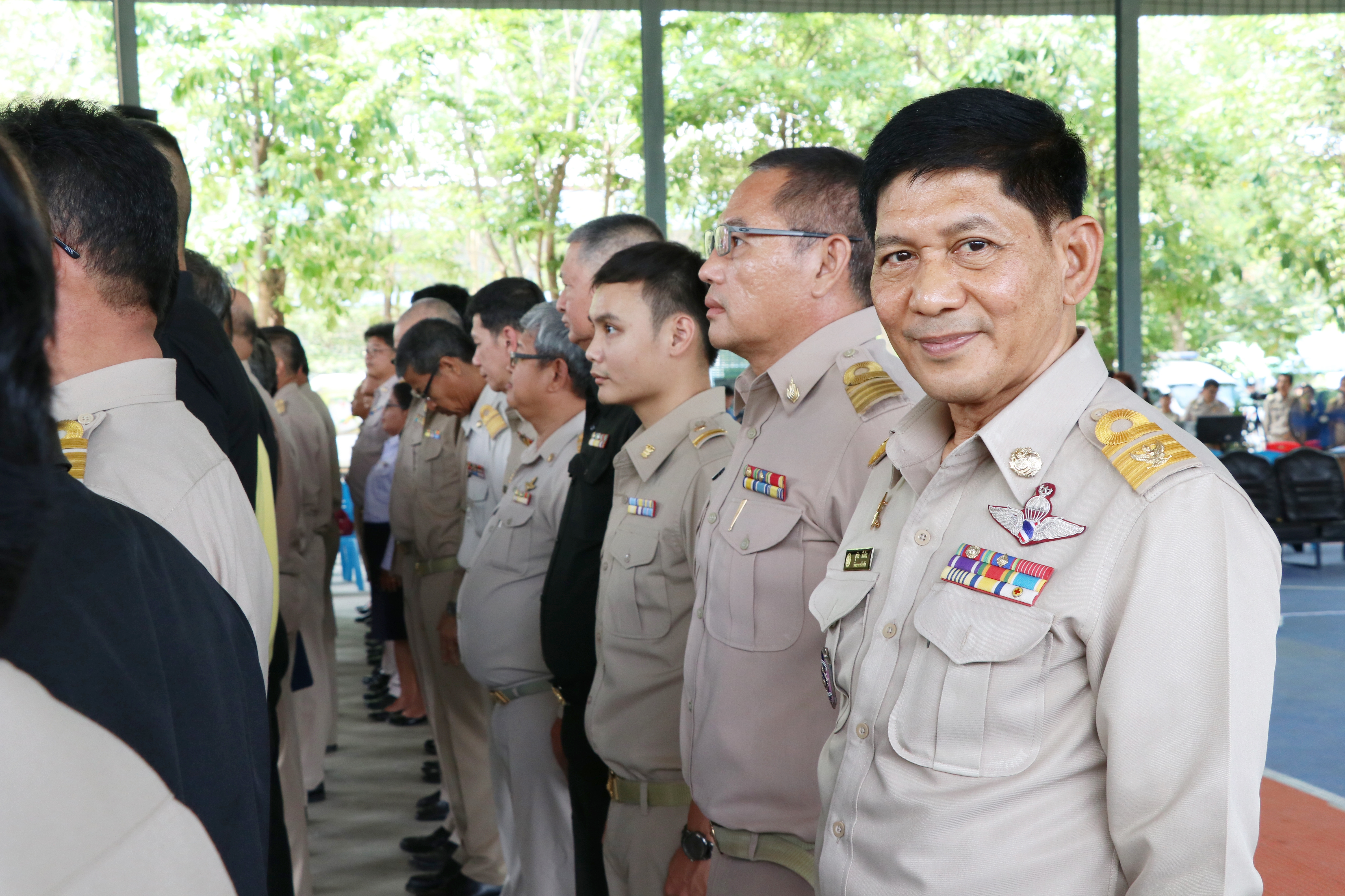 วันที่ 28 พฤษภาคม 2562 เวลา 08.30 น. นายสุวิน พึ่งเงิน พัฒนาการจังหวัดสุโขทัย ร่วมพิธีเปิดโครงการปกป้องสถาบันชาติเพื่อเสริมสร้างความสมานฉันท์ และโครงการหน่วยบำบัดทุกข์ บำรุงสุข สร้างรอยยิ้มให้ประชาชน ณ โรงเรียนศรีนคร หมู่ที่ 3 ต.ศรีนคร อำเภอศรีนคร จังหวัดสุโขทัย