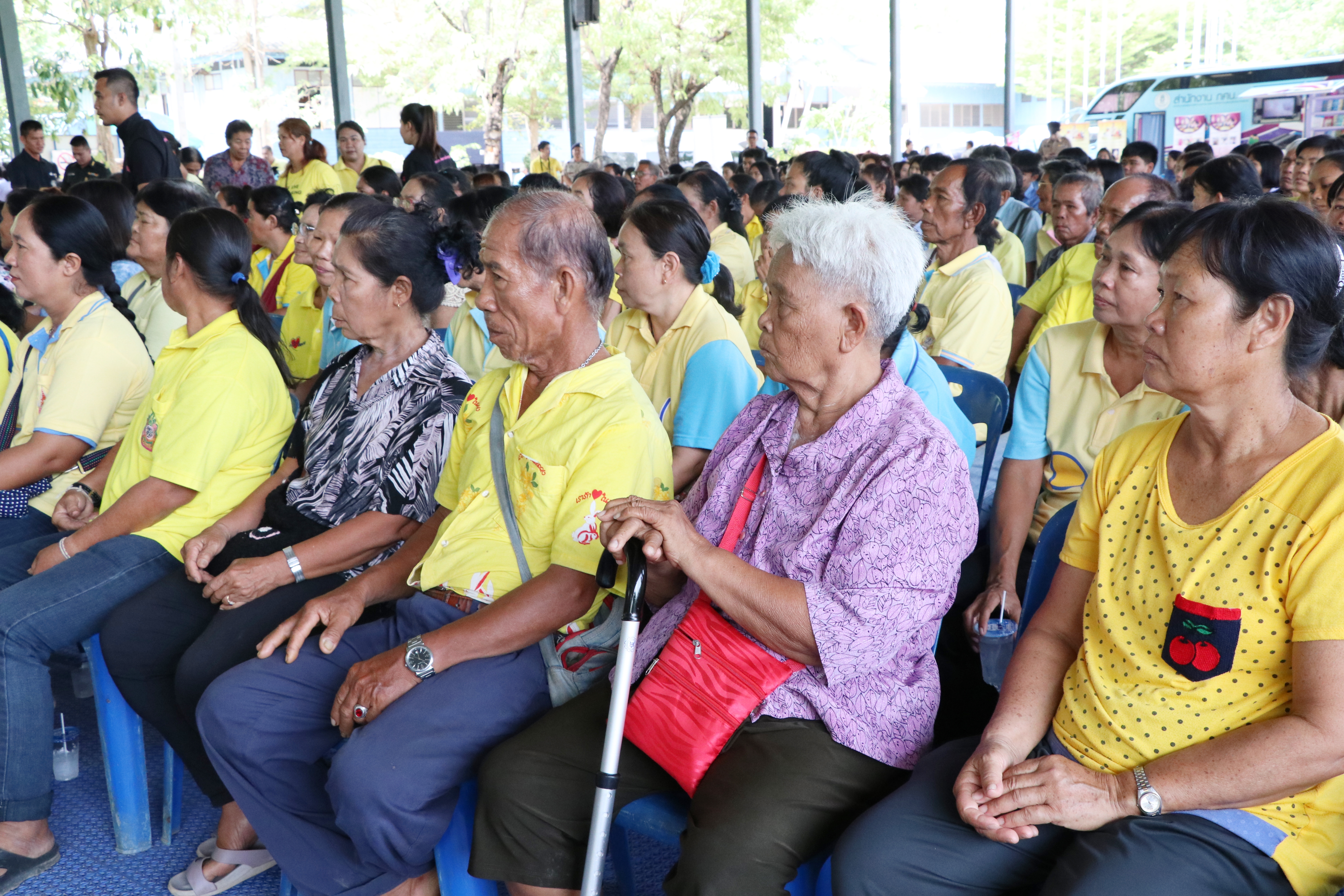 วันที่ 28 พฤษภาคม 2562 เวลา 08.30 น. นายสุวิน พึ่งเงิน พัฒนาการจังหวัดสุโขทัย ร่วมพิธีเปิดโครงการปกป้องสถาบันชาติเพื่อเสริมสร้างความสมานฉันท์ และโครงการหน่วยบำบัดทุกข์ บำรุงสุข สร้างรอยยิ้มให้ประชาชน ณ โรงเรียนศรีนคร หมู่ที่ 3 ต.ศรีนคร อำเภอศรีนคร จังหวัดสุโขทัย