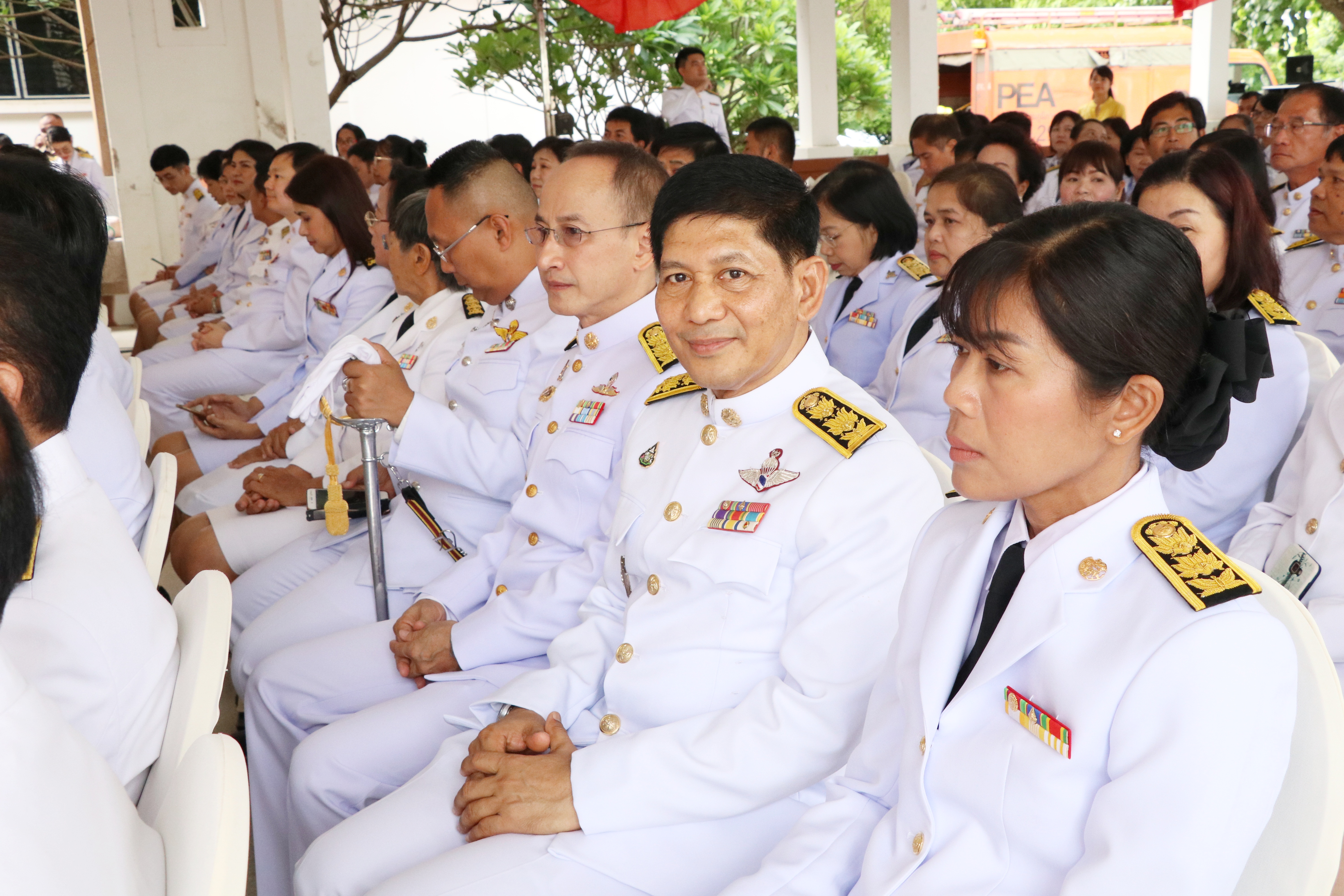 พัฒนาการจังหวัดสุโขทัย นำข้าราชการสำนักงานพัฒนาชุมชนจังหวัด เข้าร่วมกิจกรรมเนื่องในโอกาสเฉลิมพระชนมพรรษาสมเด็จพระนางเจ้าฯ พระบรมราชินี ประจำปีพุทธศักราช 2562