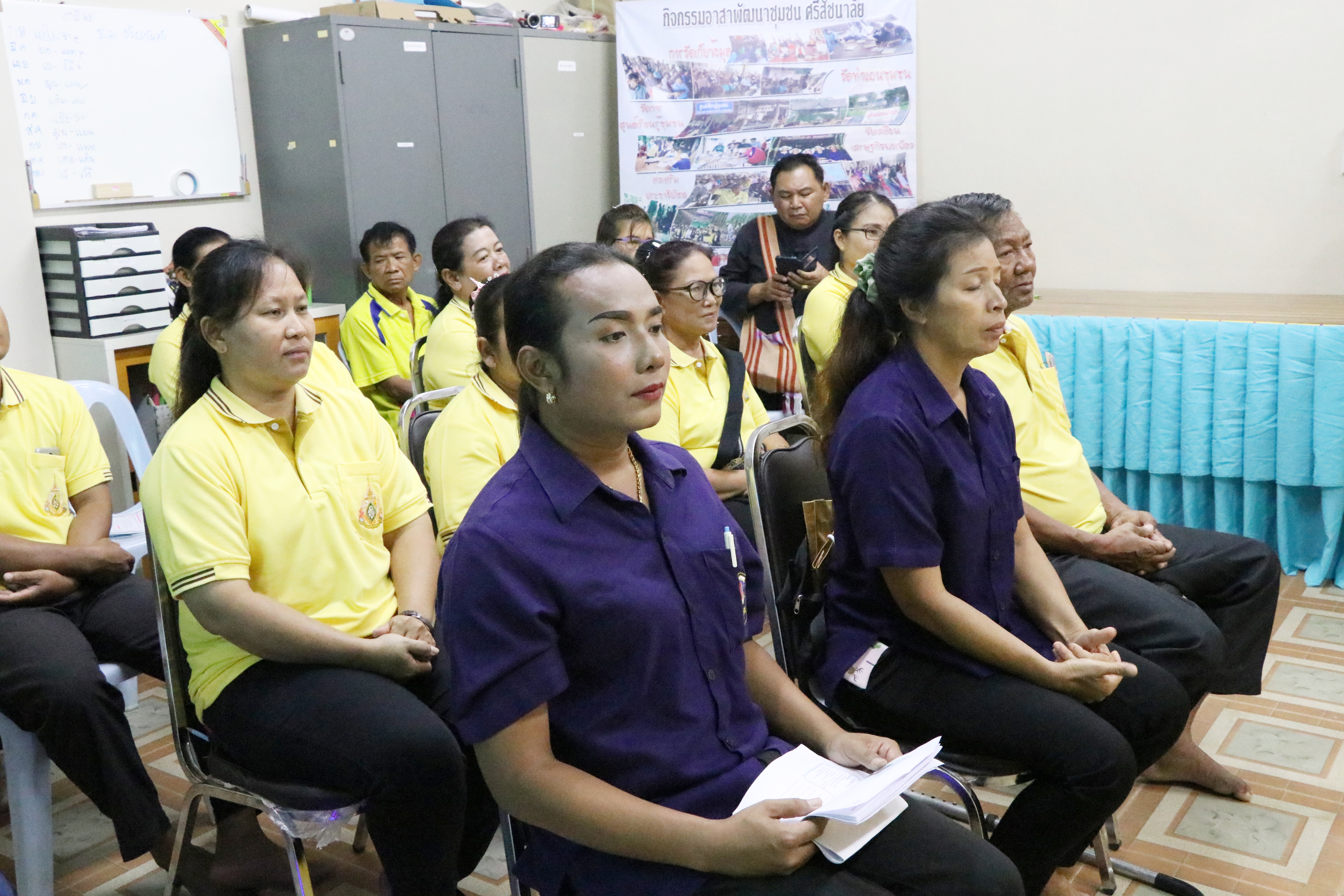 วันที่ 7 มิถุนายน 2562 เวลา 10.00 น. นายสุวิน พึ่งเงิน พัฒนาการจังหวัดสุโขทัย เป็นประธานคัดเลือกกิจกรรมพัฒนาชุมชนดีเด่น ระดับจังหวัด ประจำปี 2562 ณ ที่ทำการกลุ่มออมทรัพย์ฯ หมู่ 10 ตำบลสารจิตร อำเภอศรีสัชนาลัย จังหวัดสุโขทัย