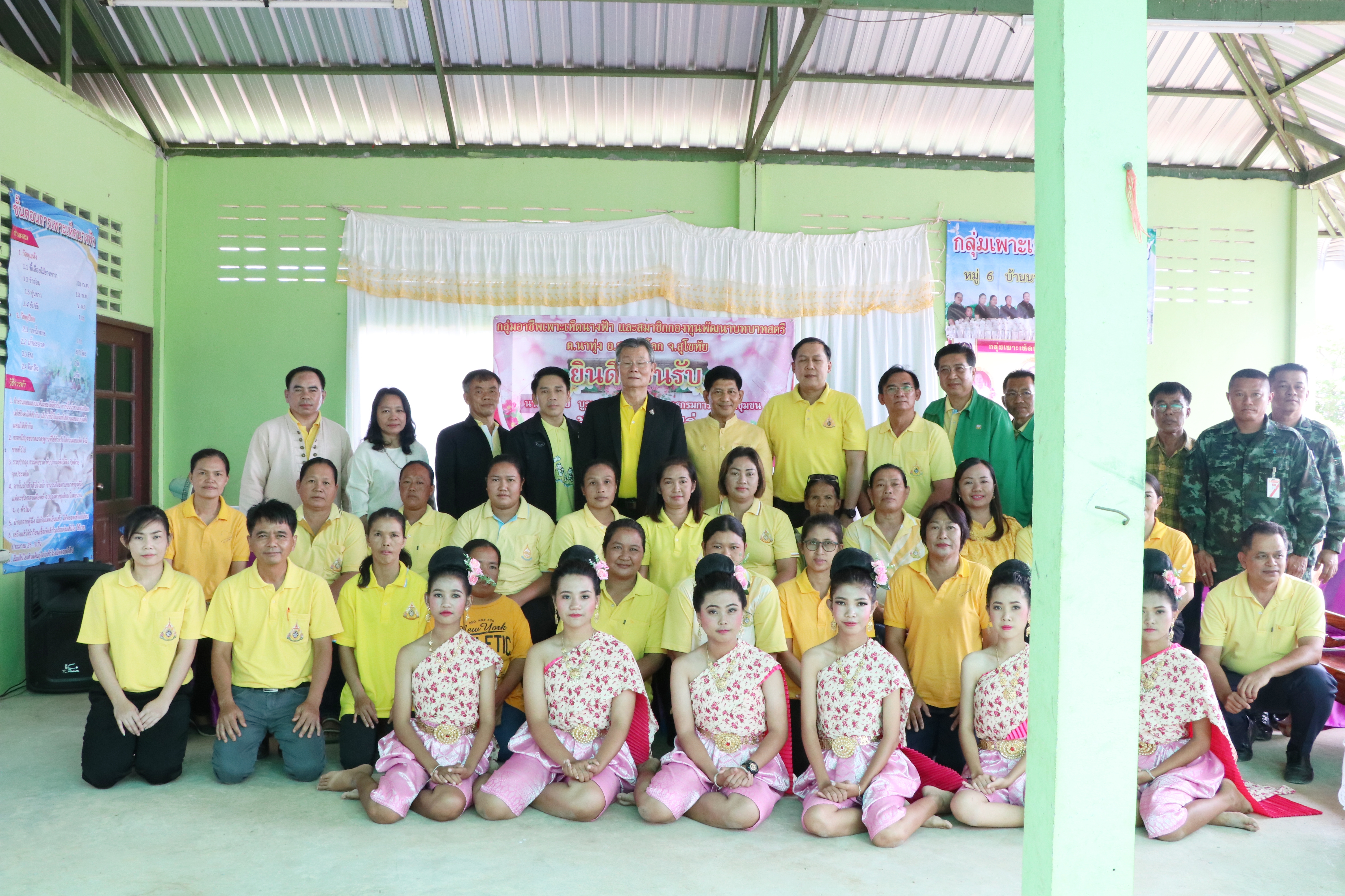 วันที่ 4 กรกฎาคม 2562 เวลา 09.00 น. นายไพบูลย์ บูรณสันติ ผู้ตรวจราชการกรมการพัฒนาชุมชน เขตตรวจราชการ ที่ 17,18 พร้อมด้วยคณะกรรมการตรวจติดตามคัดเลือกฯ ประจำปี 2562 ลงพื้นที่พิจารณาคัดเลือกกิจกรรมกลุ่มอาชีพกองทุนพัฒนาบทบาทสตรีดีเด่น (กลุ่มเพาะเห็ดนางฟ้า) หมู่ 6 ต.นาทุ่ง อ.สวรรคโลก จังหวัดสุโขทัย