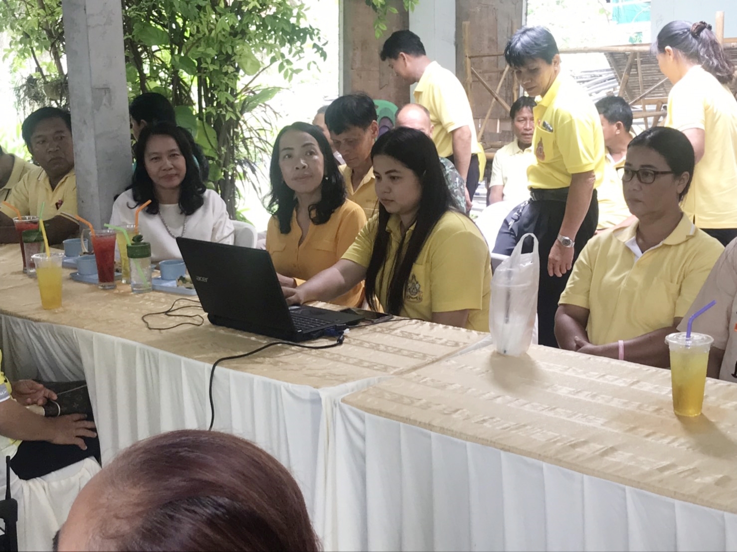 วันที่ 4 กรกฎาคม 2562 เวลา 13.30 น. นายไพบูลย์ บูรณสันติ ผู้ตรวจราชการกรมการพัฒนาชุมชน เขตตรวจราชการ ที่ 17,18 พร้อมด้วยคณะกรรมการตรวจติดตามคัดเลือกฯ ประจำปี 2562 ลงพื้นที่พิจารณาคัดเลือกกิจกรรมประเภทคระทำงานขับเคลื่อนกองทุนพัฒนาบทบาทสตรีดีเด่นตำบลศรีนคร ณ ศูนย์เรียนรู้เศรษฐกิจพอเพียงบ้านศรีนคร ม.3 ต.ศรีนคร อ.ศรีนคร จังหวัดสุโขทัย