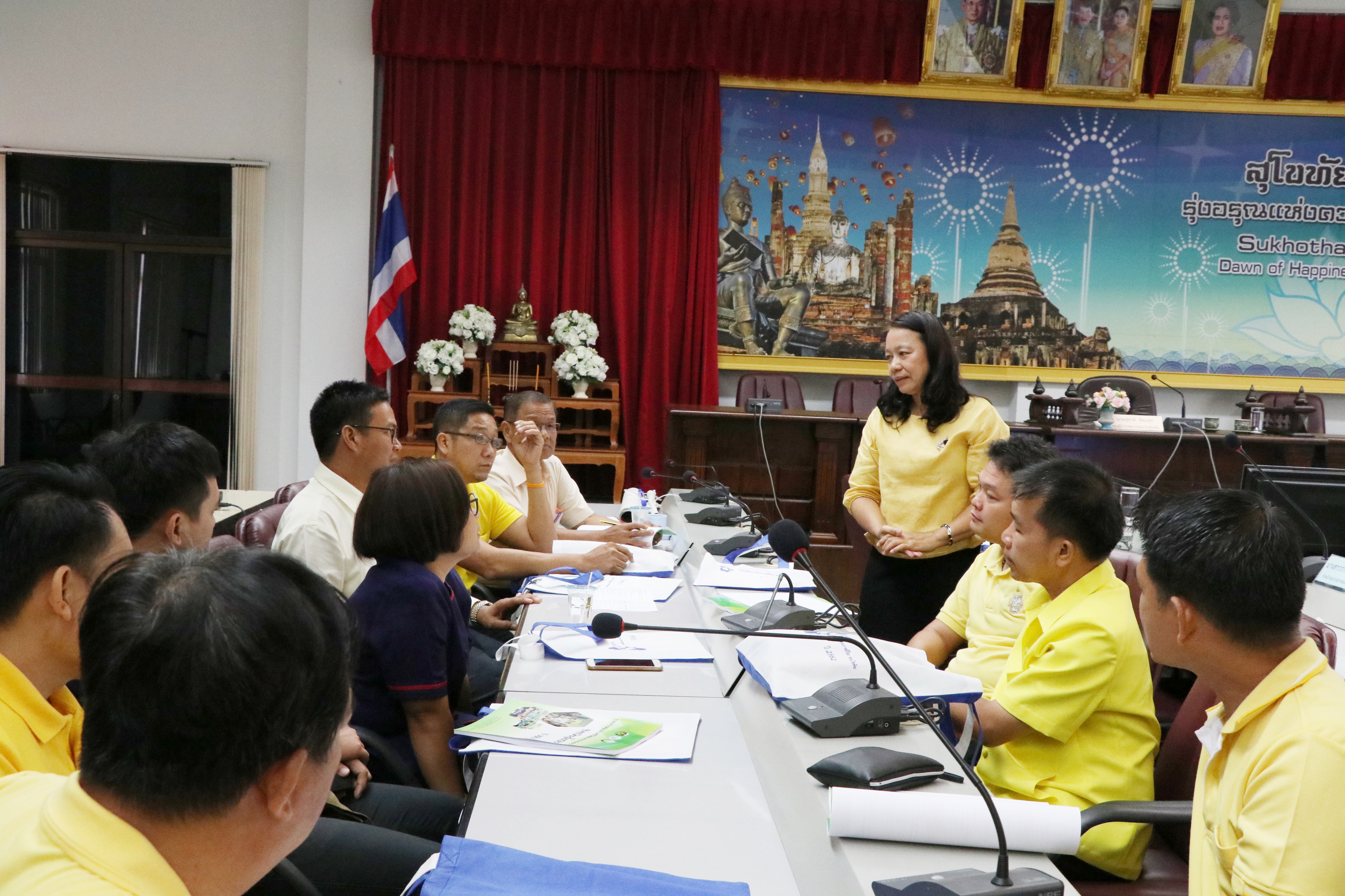 นที่ 23 กรกฎาคม 2562 เวลา 11.00 น. นายสุชาติ ทีคะสุข รองผู้ว่าราชการจังหวัดสุโขทัย เป็นประธานการประชุมเชิงปฏิบัติการบูรณาการแผนงานพัฒนาคุณภาพชีวิตของประชาชน ระดับจังหวัด เพื่อส่งเสริมการใช้ประโยชน์ข้อมูลเพื่อการพัฒนาชุมชน ในการพัฒนาคุณภาพชีวิตแก่ภาคีการพัฒนา ระดับจังหวัด