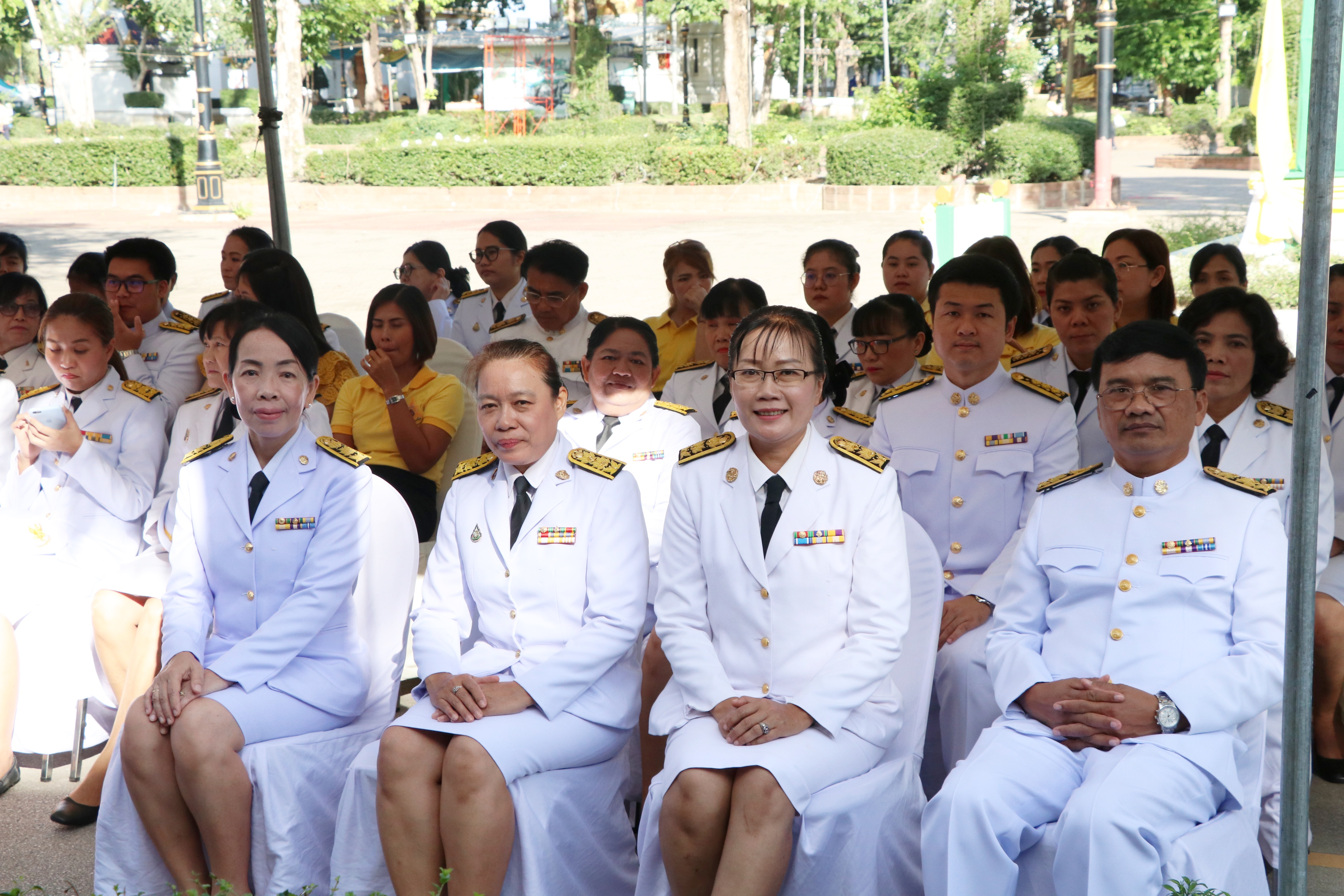 นที่ 28 กรกฎาคม 2562  เวลา 07.00 น. นายสุวิน พึ่งเงิน พัฒนาการจังหวัดสุโขทัย นำข้าราชการสำนักงานพัฒนาชุมชนจังหวัดสุโขทัย ร่วมกิจกรรมเนื่องในโอกาสวันเฉลิมพระชนมพรรษา 67 พรรษา 28 กรกฎาคม 2562 พระบาทสมเด็จพระปรเมนทรรามาธิบดีศรีสินทรมหาวชิราลงกรณฯ พระวชิรเกล้าเจ้าอยู่หัว ณ ศาลาเอนกประสงค์ ศาลากลางจังหวัดสุโขทัย