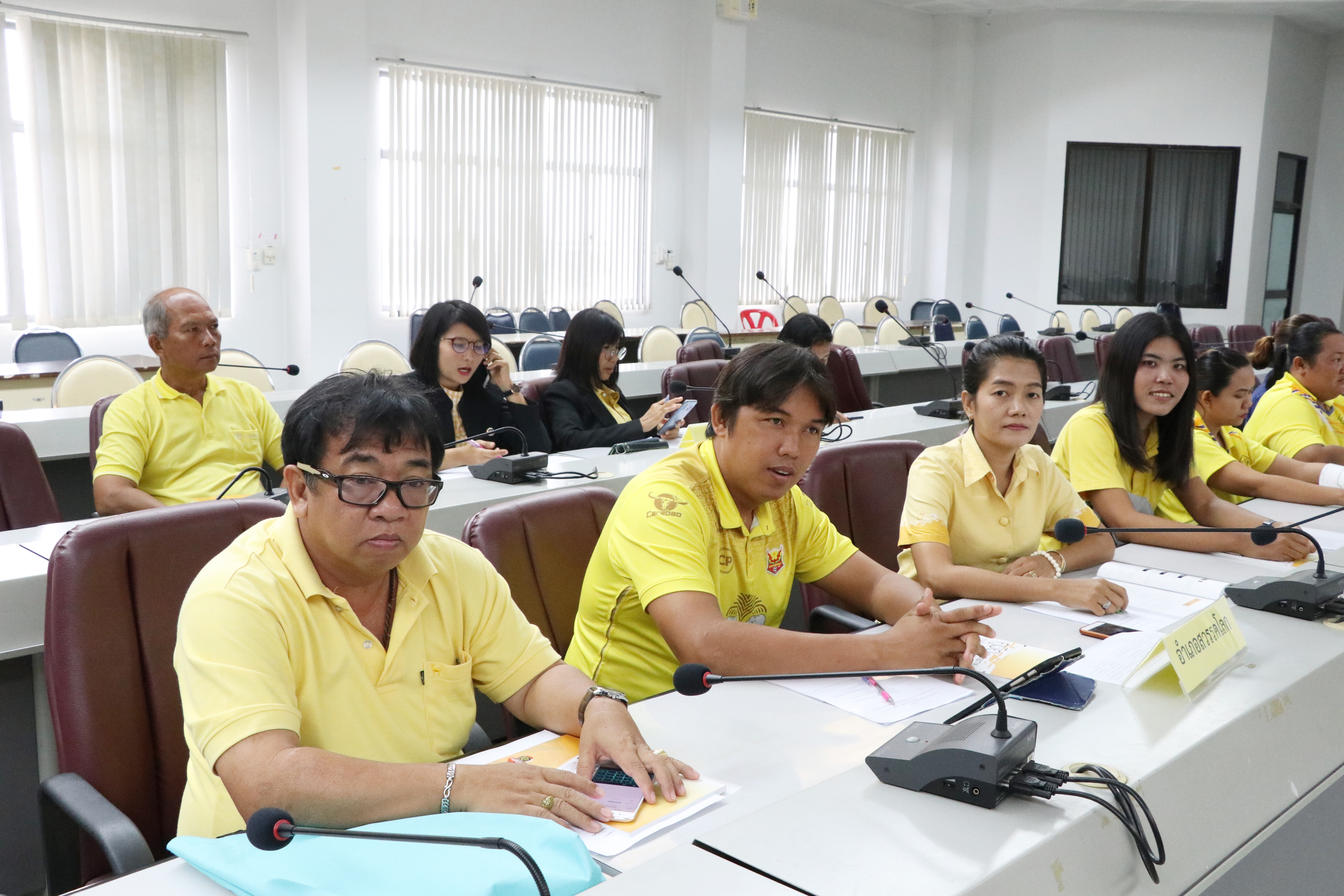 นที่ 10 กรกฏาคม 2562 เวลา 09.30 นายสุวิน พึ่งเงิน พัฒนาการจังหวัดสุโขทัย เป็นประธานเปิดการประชุมเชิงปฏิบัติการคลินิกสร้างสุขกองทุนชุมชน (Move for fund team)ณ ห้องประชุมศรีสัชนาลัย ชั้น 5 ศาลากลางจังหวัดสุโขทัย