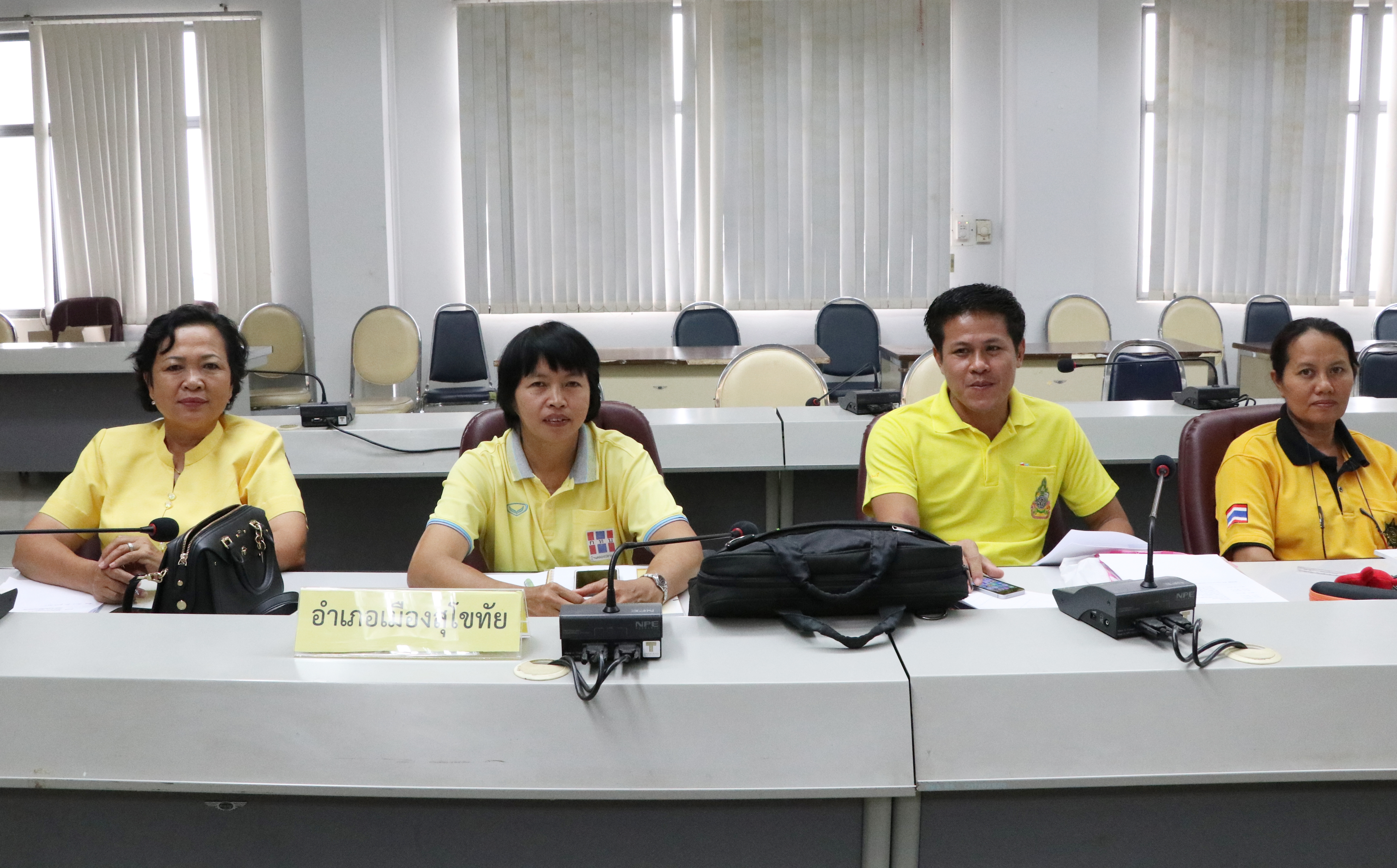 นที่ 10 กรกฏาคม 2562 เวลา 09.30 นายสุวิน พึ่งเงิน พัฒนาการจังหวัดสุโขทัย เป็นประธานเปิดการประชุมเชิงปฏิบัติการคลินิกสร้างสุขกองทุนชุมชน (Move for fund team)ณ ห้องประชุมศรีสัชนาลัย ชั้น 5 ศาลากลางจังหวัดสุโขทัย