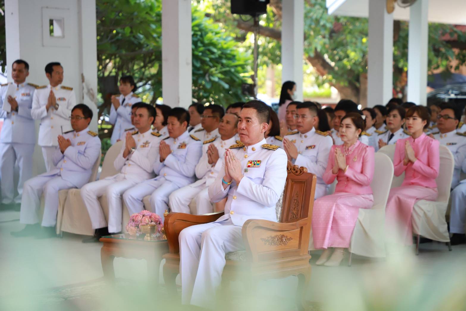 “สำนักงานพัฒนาชุมชนจังหวัดสุโขทัย ร่วมพิธีบำเพ็ญกุศลและกิจกรรมน้อมรำลึกเนื่องในวันคล้ายวันสวรรคตพระบาทสมเด็จพระจุลจอมเกล้าเจ้าอยู่หัว”