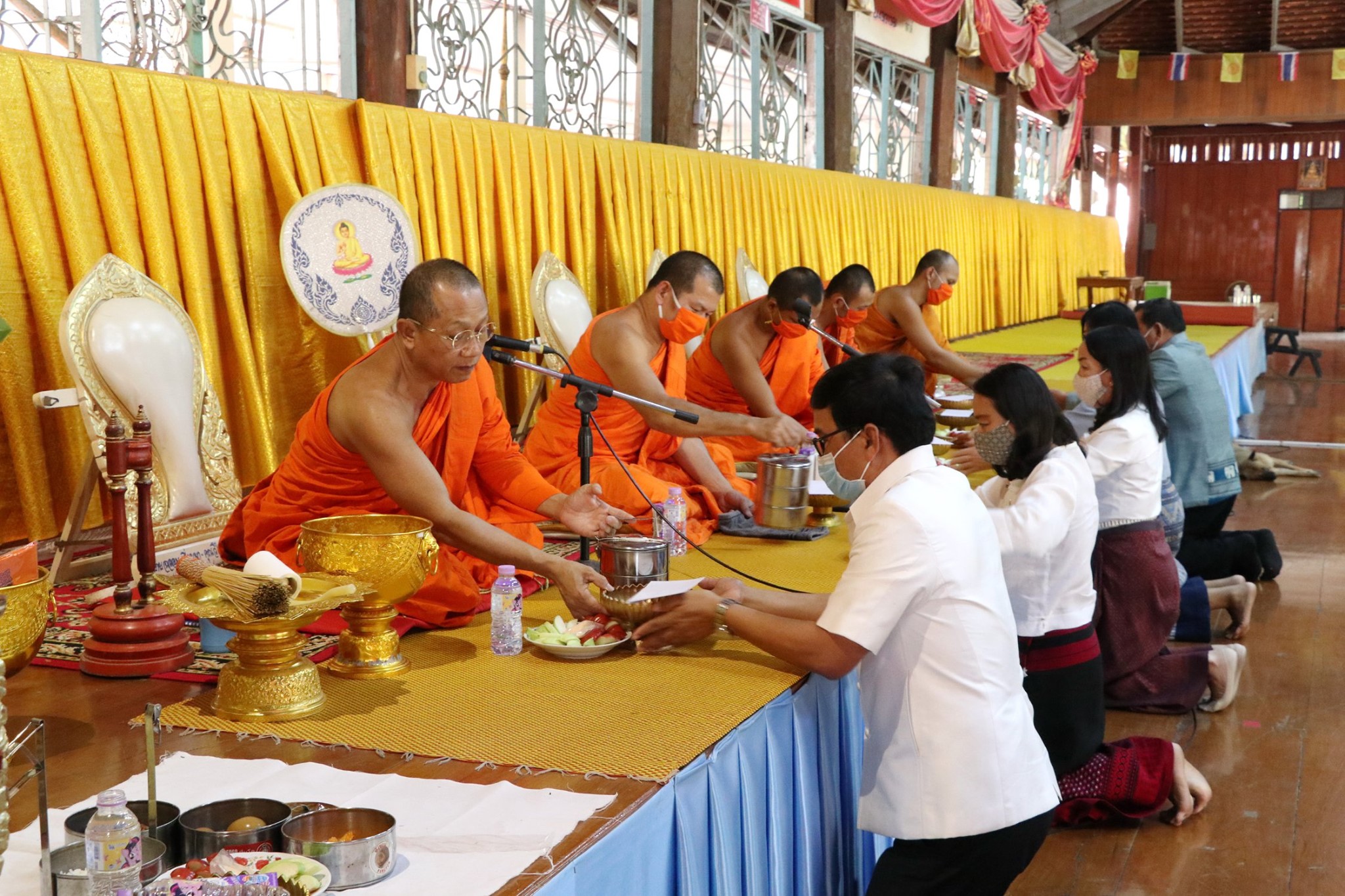 ทอดผ้าป่าสมทบกองทุนพัฒนาเด็กชนบทในพระราชูปถัมภ์สมเด็จพระเทพรัตนราชสุดาฯ สยามบรมราชกุมารี ประจำปี 2563