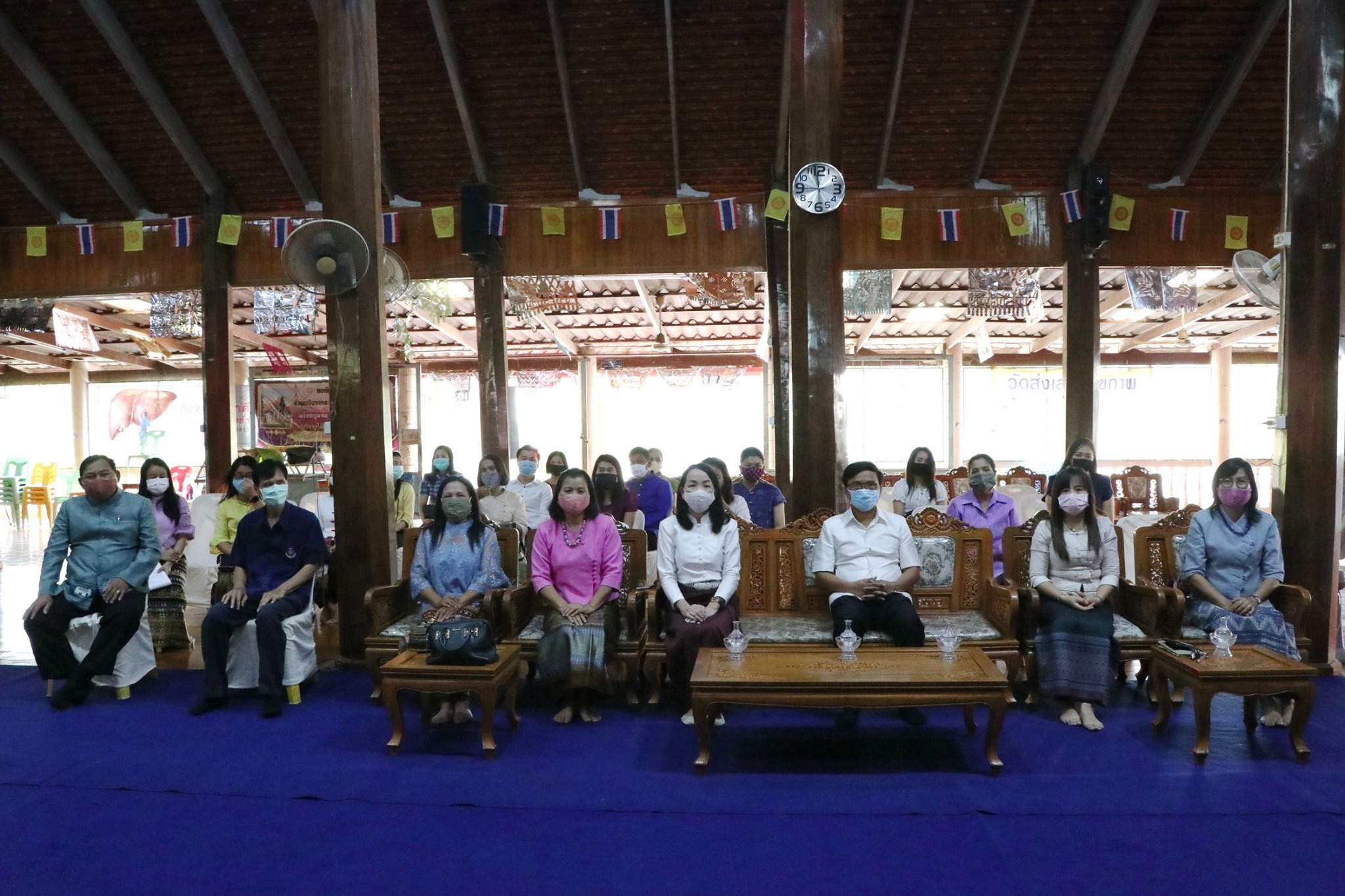 ทอดผ้าป่าสมทบกองทุนพัฒนาเด็กชนบทในพระราชูปถัมภ์สมเด็จพระเทพรัตนราชสุดาฯ สยามบรมราชกุมารี ประจำปี 2563