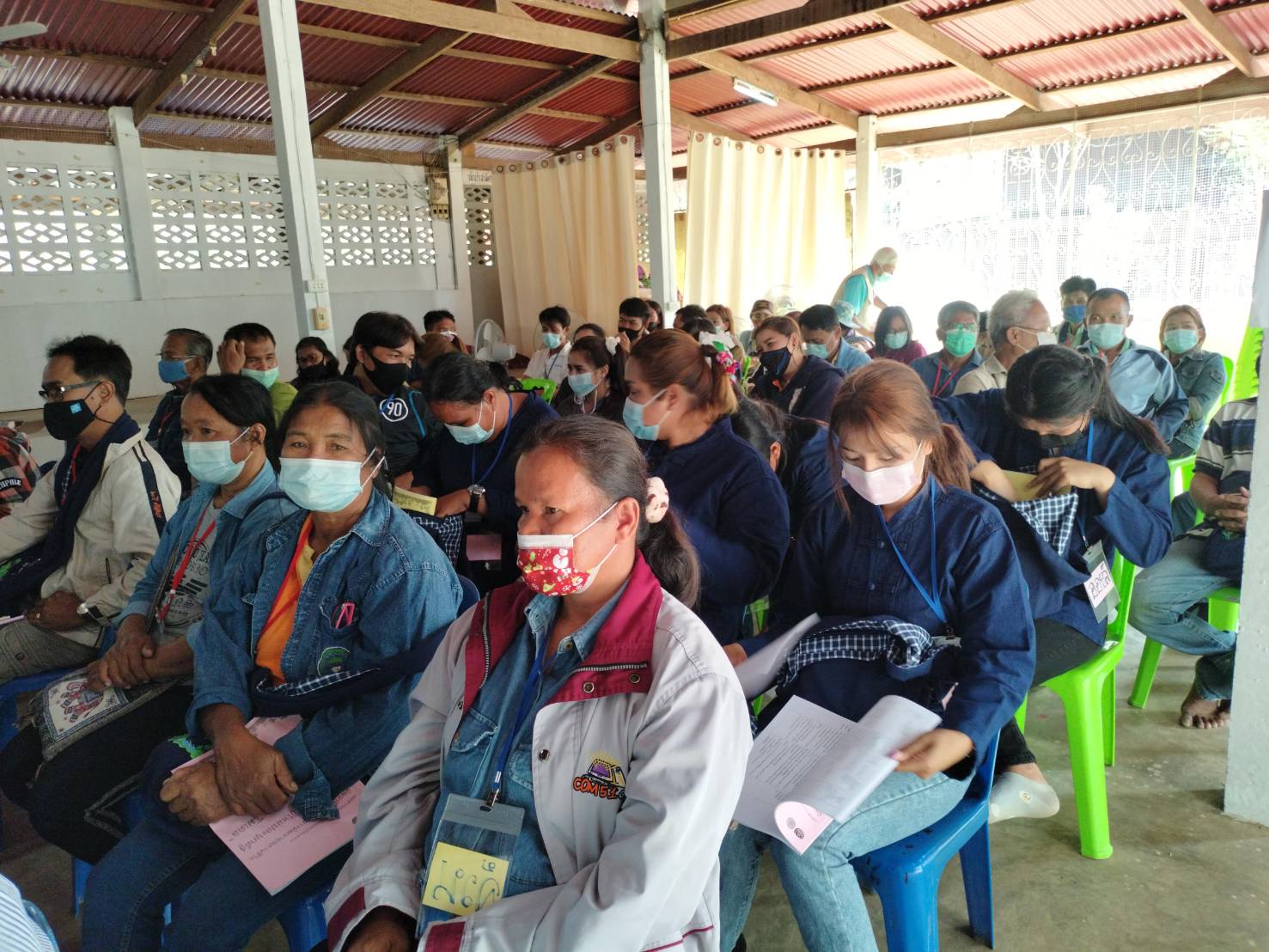 กอ.รมน.สุโขทัย ร่วมบูรณาการ เปิดโครงการอบรม รุ่นที่ 3 ครัวเรือนต้นแบบ HLM และนักพัฒนาพื้นที่ต้นแบบ จังหวัดสุโขทัย กิจกรรมที่ 1 ฝึกอบรมเพิ่มทักษะระยะสั้นการพัฒนากสิกรรม สู่ระบบเศรษฐกิจพอเพียง รูปแบบ โคก หนอง นา โมเดล 5 วัน 4 คืน เสริมสร้างองค์ความรู้ เตรียมสร้างความเข็มแข็งให้ชุมชน