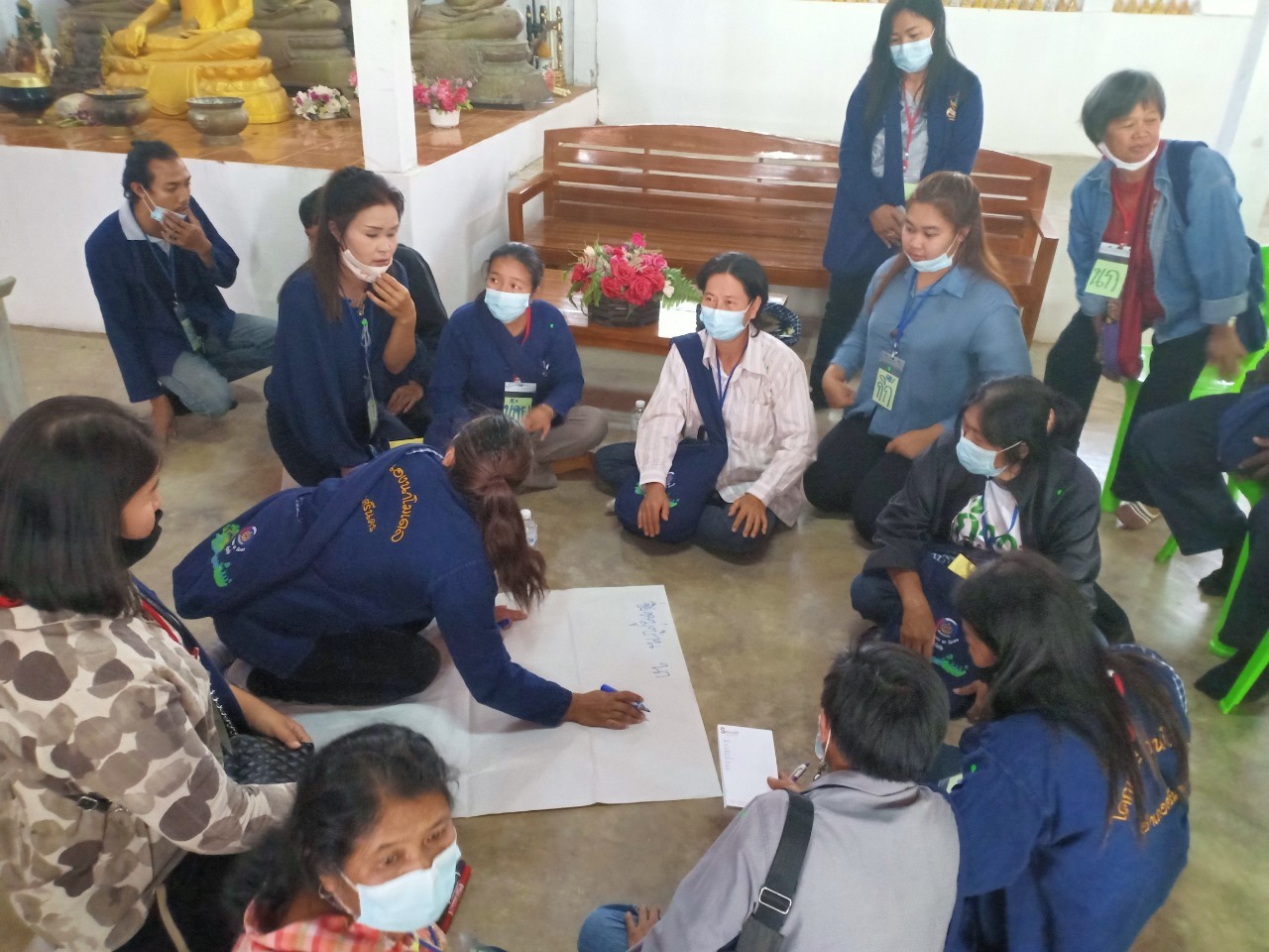 “นายอำเภอศรีนคร จังหวัดสุโขทัย เปิดการอบรมโครงการ “โคก หนอง นา โมเดล” รุ่นที่ 6 ครัวเรือนต้นแบบ HLM และนักพัฒนาพื้นที่ต้นแบบ จังหวัดสุโขทัย อบรม 5 วัน 4 คืน บ่มเพาะองค์ความรู้  เตรียมสร้างความยั่งยืนให้ชุมชน”